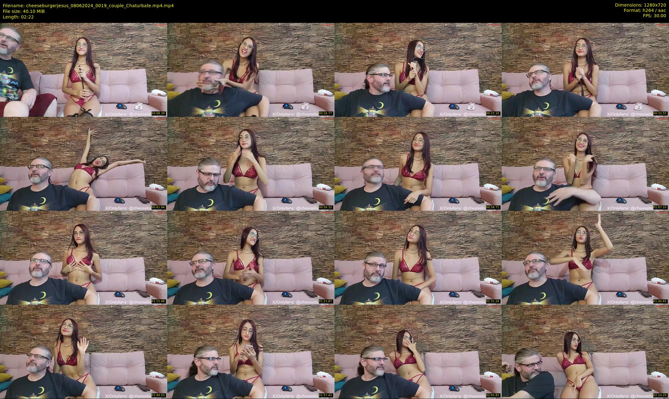cheeseburgerjesus — 3 minute Chaturbate couple cam show recording, 720p, Jun 8, 2024