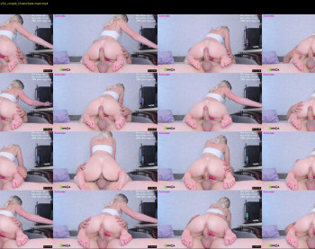 christinaa23 — 13 minute Chaturbate couple cam show recording, 720p, Jun 7, 2024