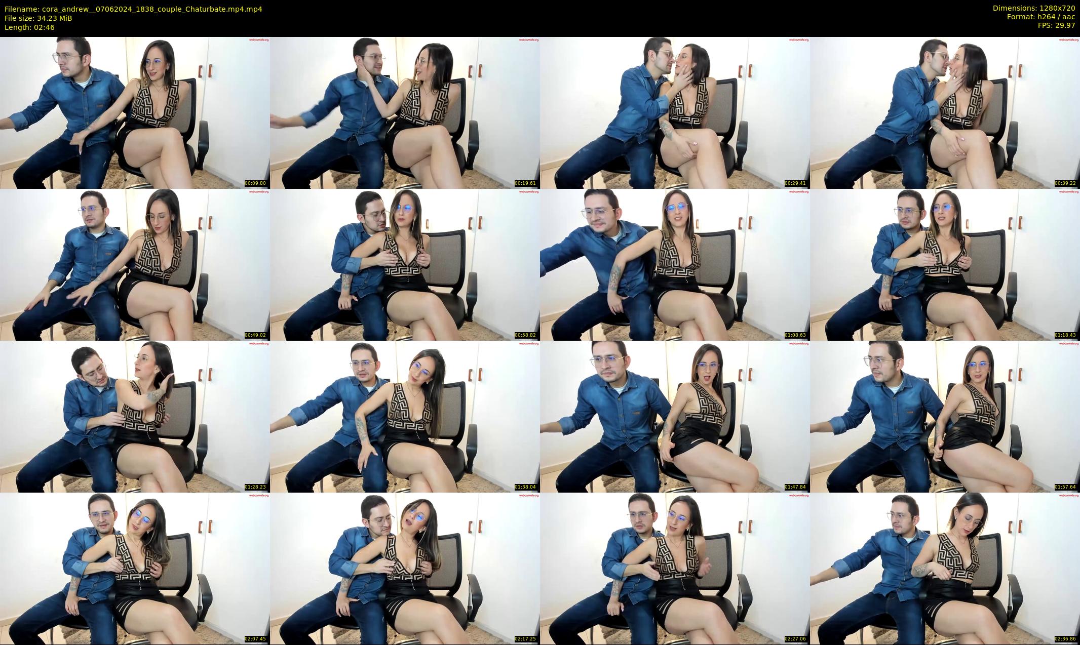 cora_andrew_ — 3 minute Chaturbate couple cam show recording, 720p, Jun 7, 2024