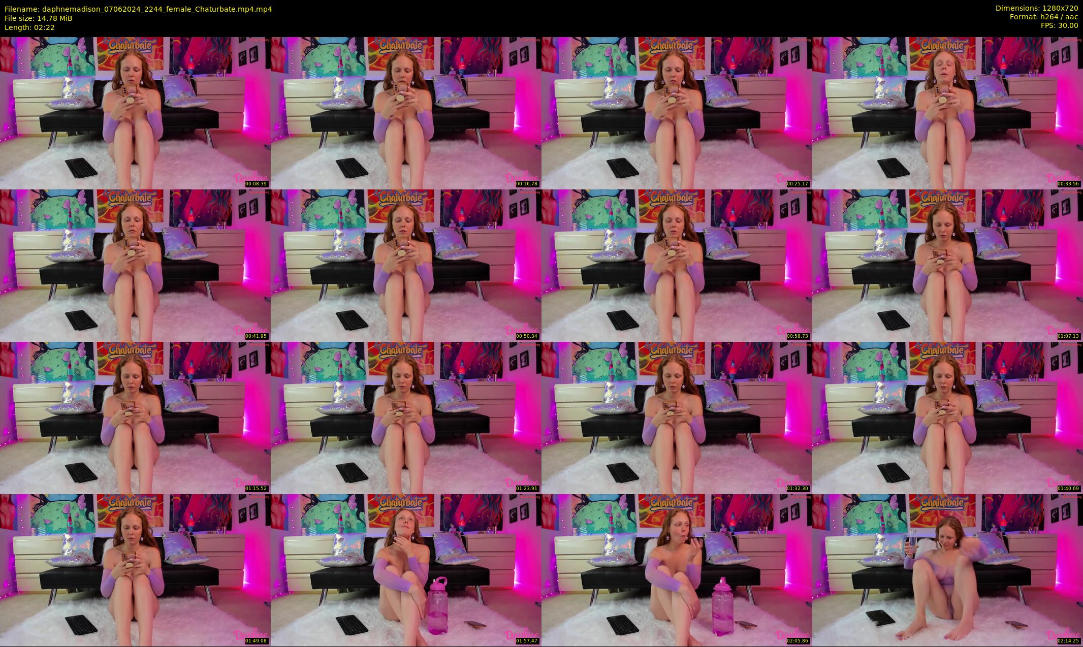 daphnemadison — 3 minute Chaturbate couple cam show recording, 720p, Jun 7, 2024