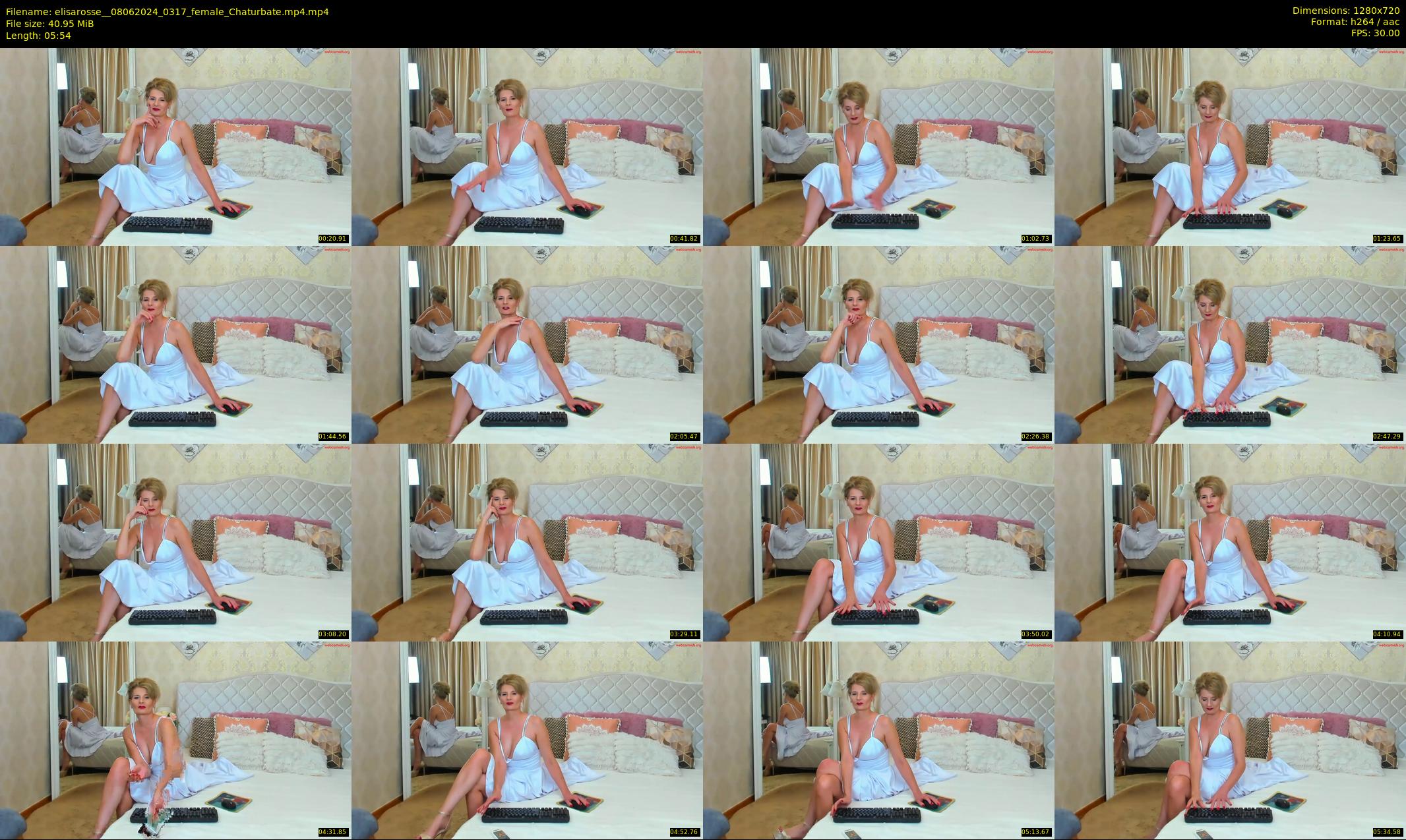 elisarosse_ — 6 minute Chaturbate female cam show recording, 720p, Jun 8, 2024