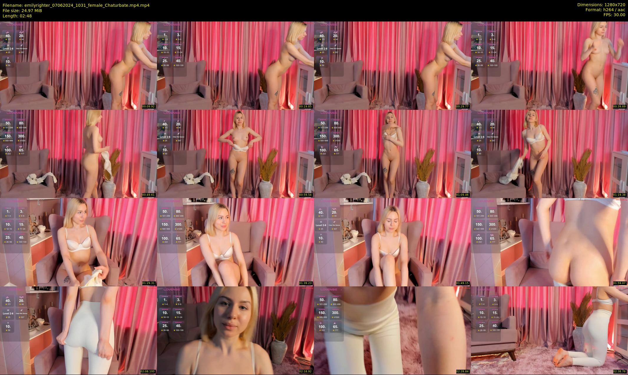 emilyrighter — 3 minute Chaturbate female cam show recording, 720p, Jun 7, 2024