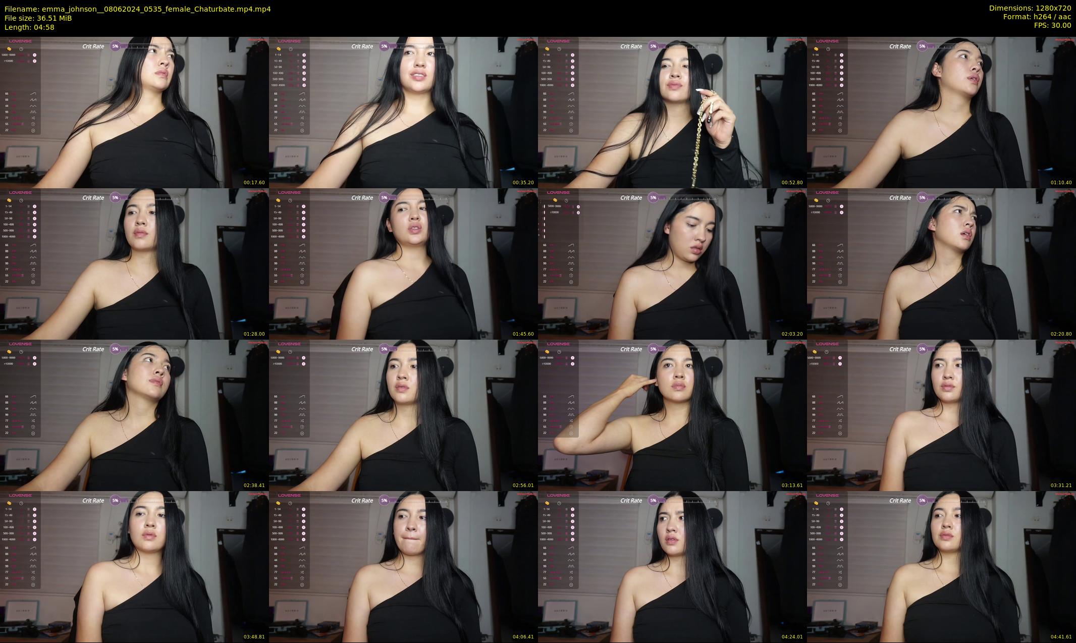 emma_johnson_ — 5 minute Chaturbate female cam show recording, 720p, Jun 8, 2024