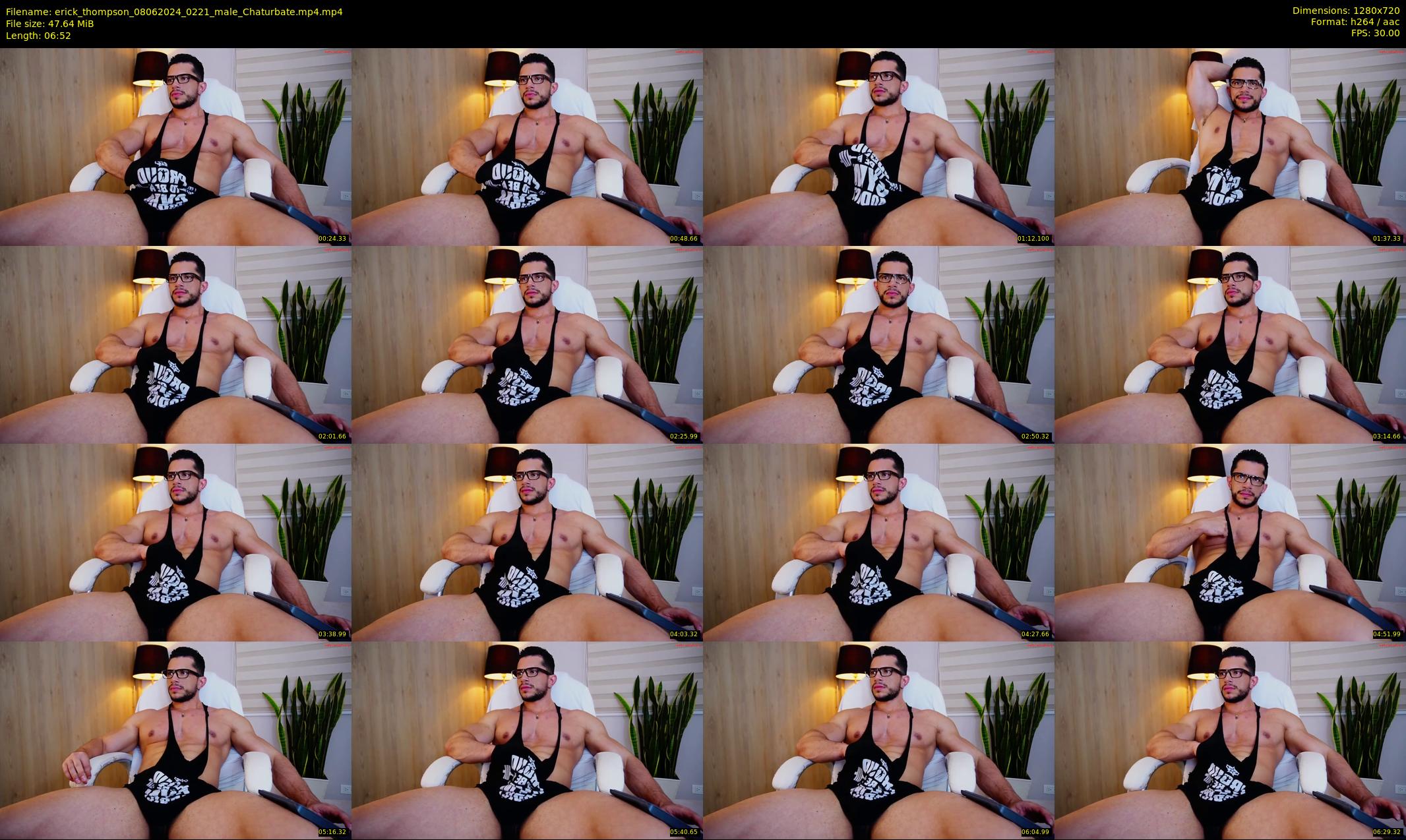 erick_thompson — 7 minute Chaturbate male cam show recording, 720p, Jun 8, 2024