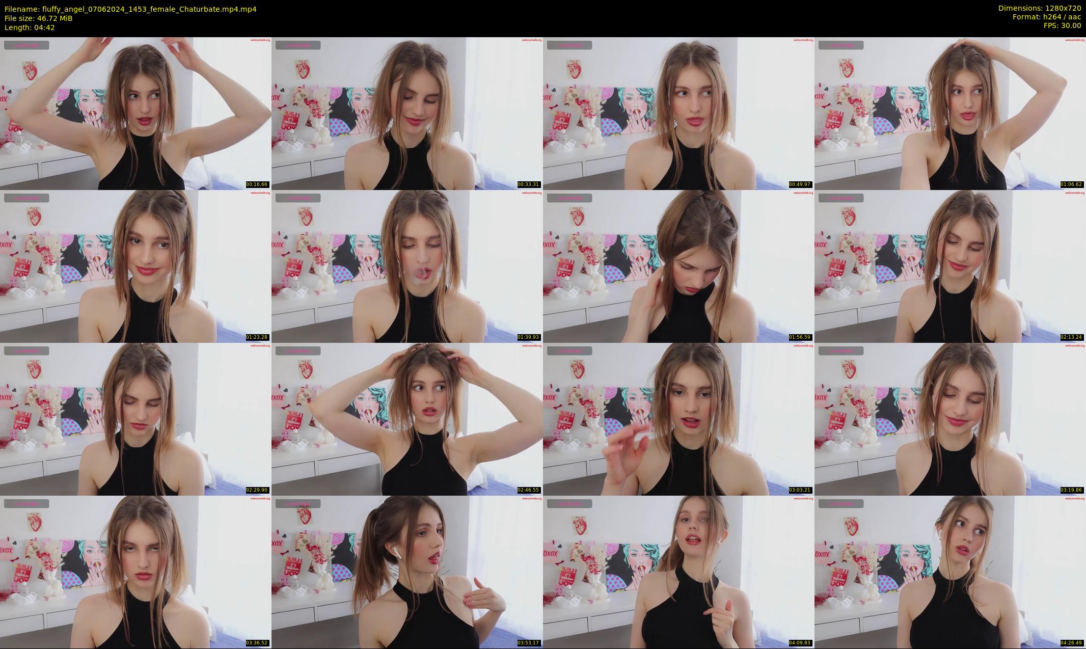 fluffy_angel — 5 minute Chaturbate female cam show recording, 720p, Jun 7, 2024
