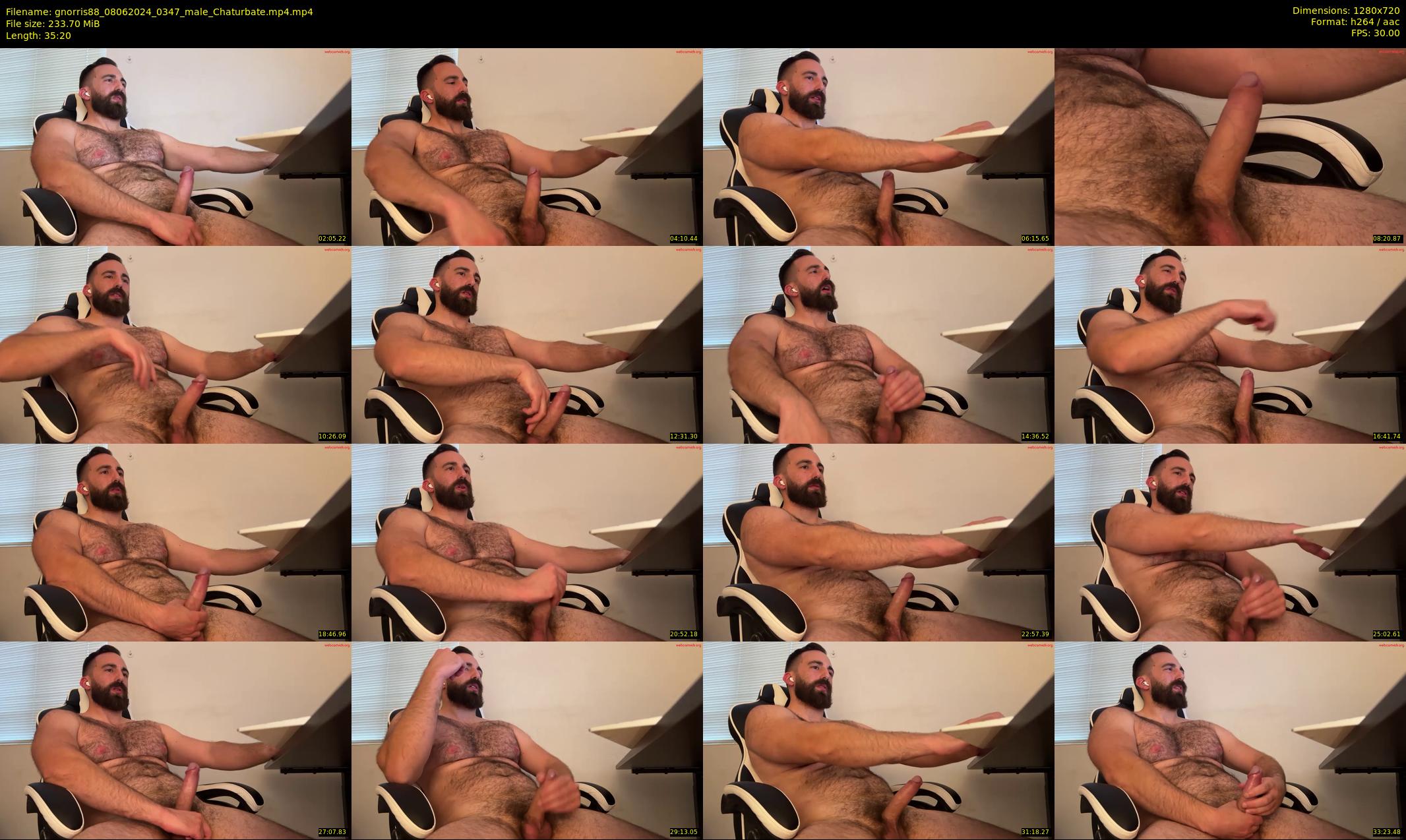 gnorris88 — 36 minute Chaturbate male cam show recording, 720p, Jun 8, 2024