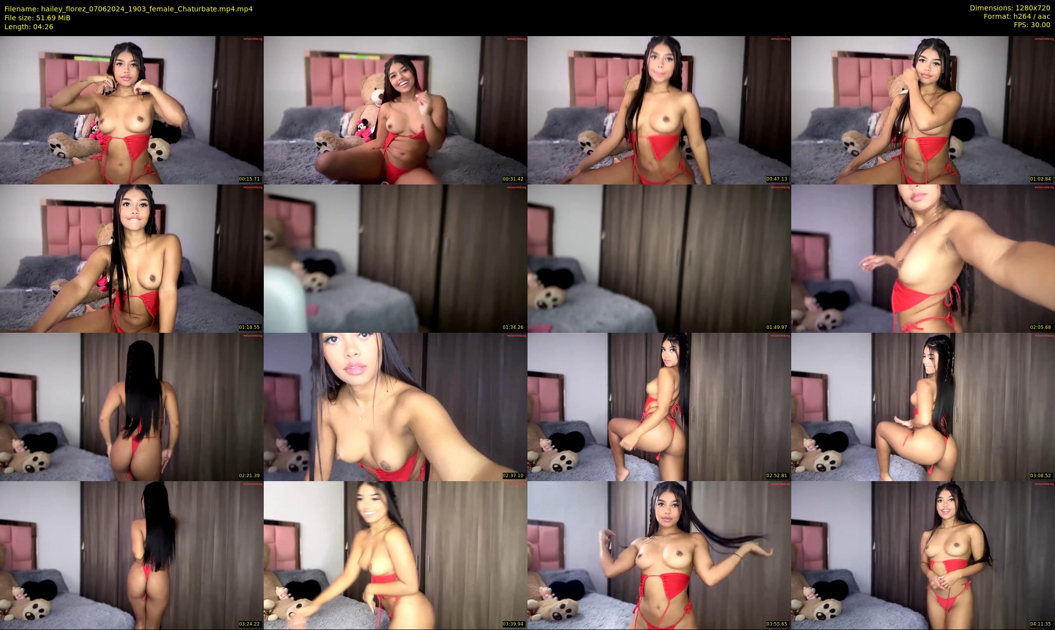 hailey_florez — 5 minute Chaturbate female cam show recording, 720p, Jun 7, 2024