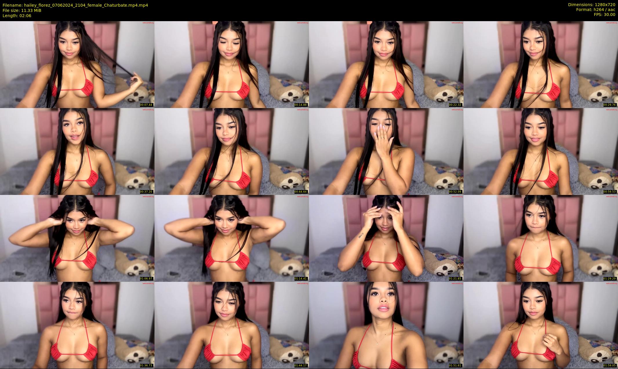 hailey_florez — 3 minute Chaturbate female cam show recording, 720p, Jun 7, 2024