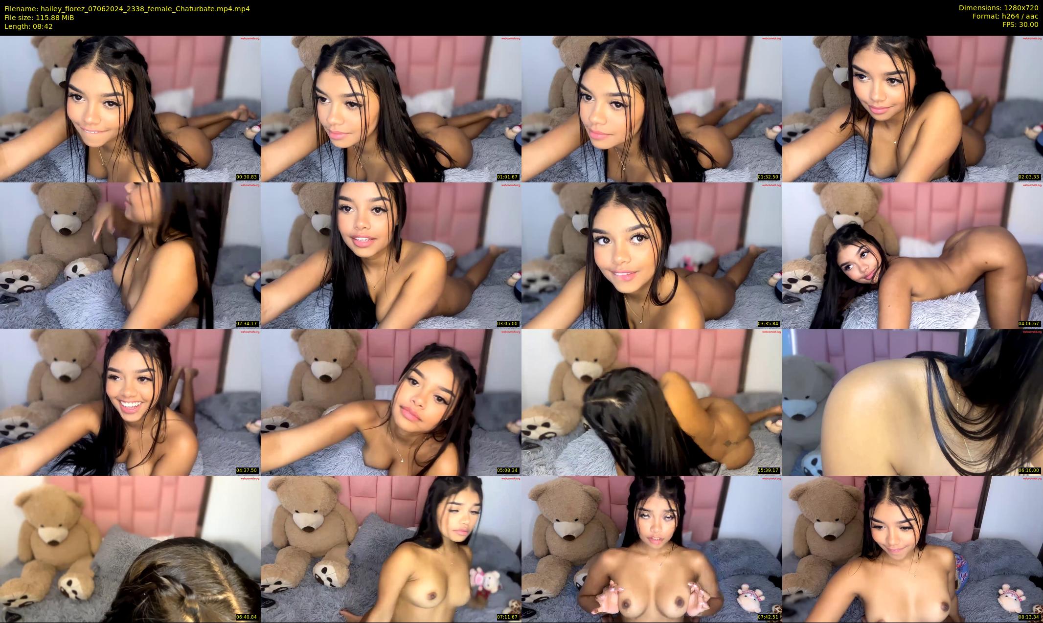 hailey_florez — 9 minute Chaturbate female cam show recording, 720p, Jun 7, 2024