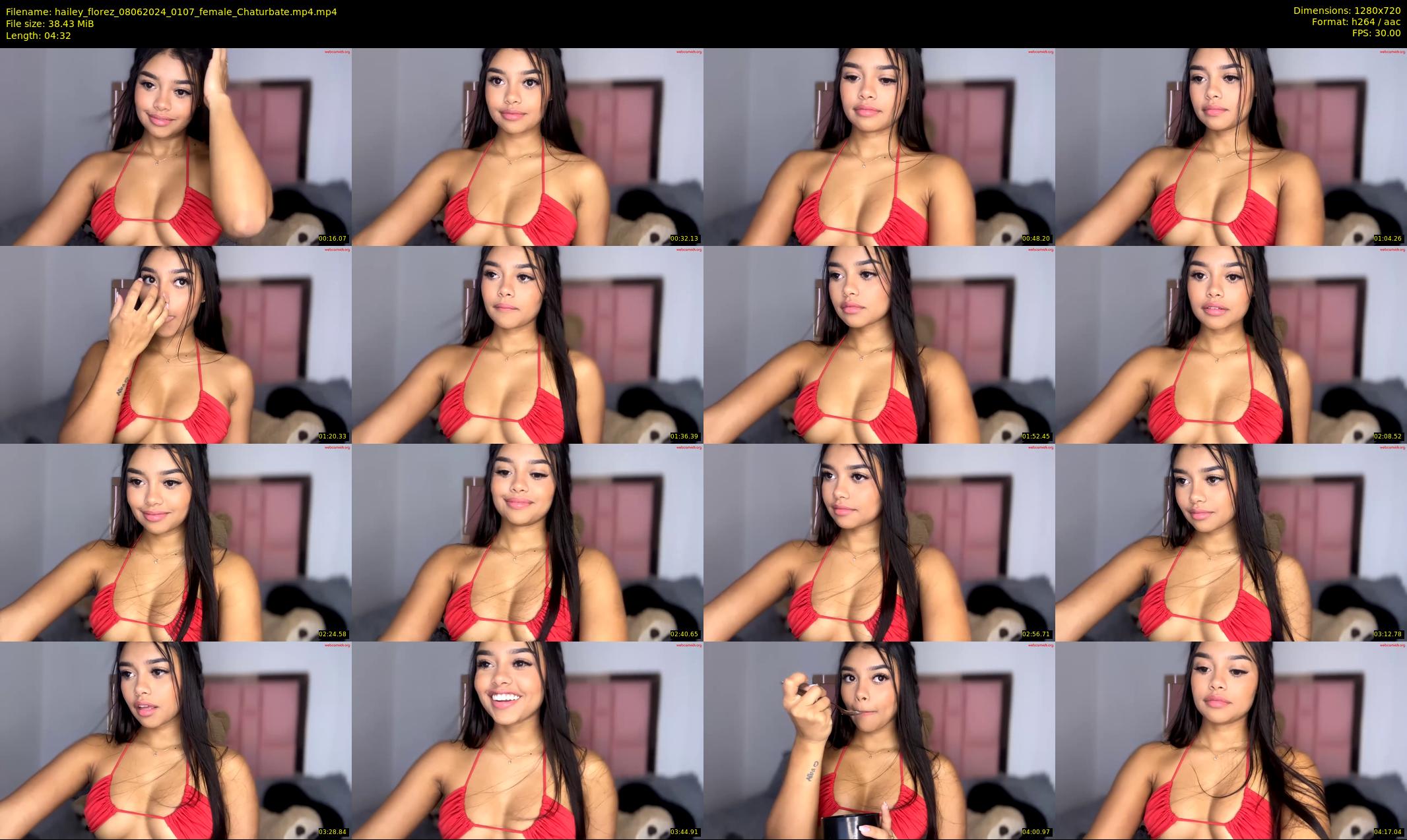 hailey_florez — 5 minute Chaturbate female cam show recording, 720p, Jun 8, 2024