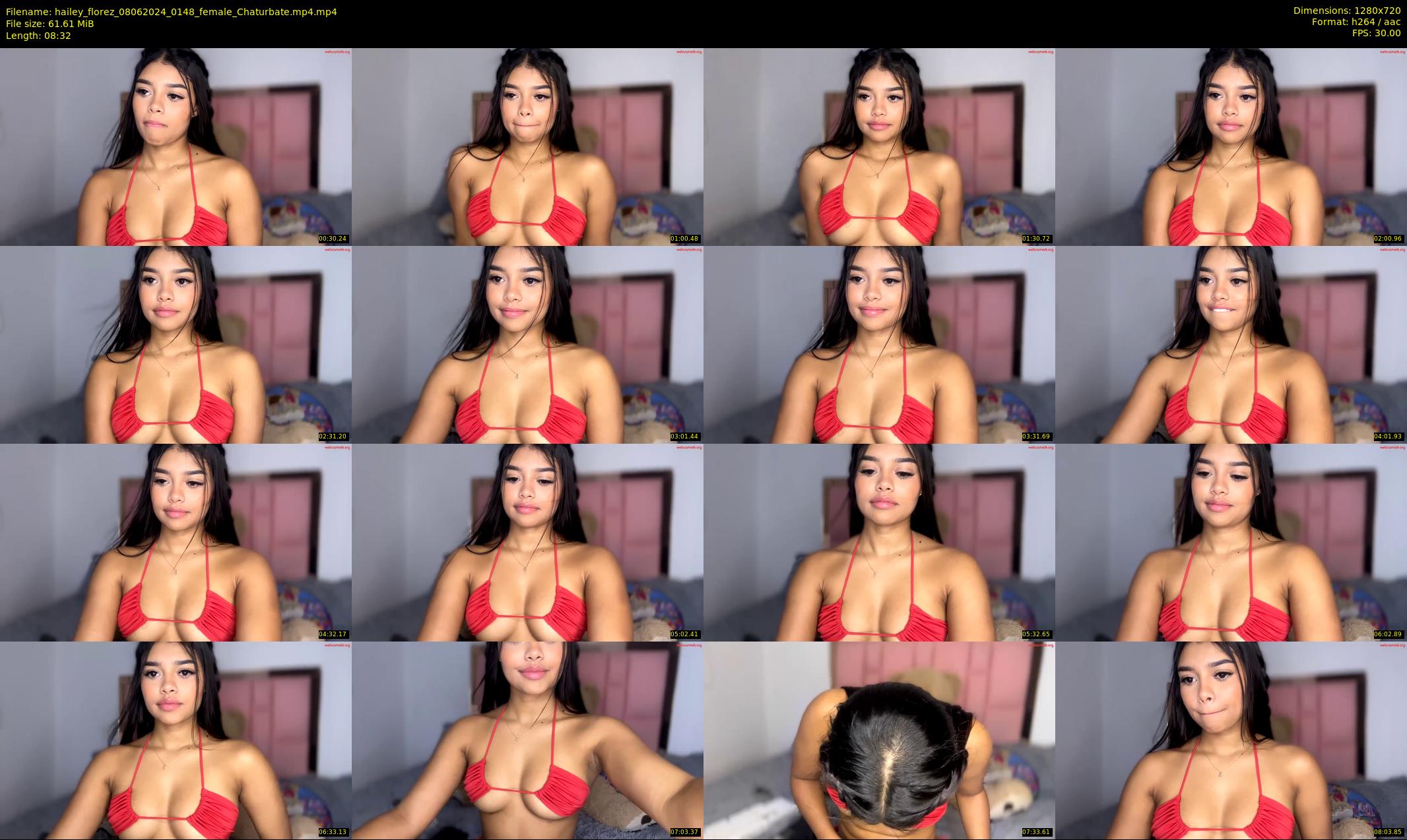 hailey_florez — 9 minute Chaturbate female cam show recording, 720p, Jun 8, 2024