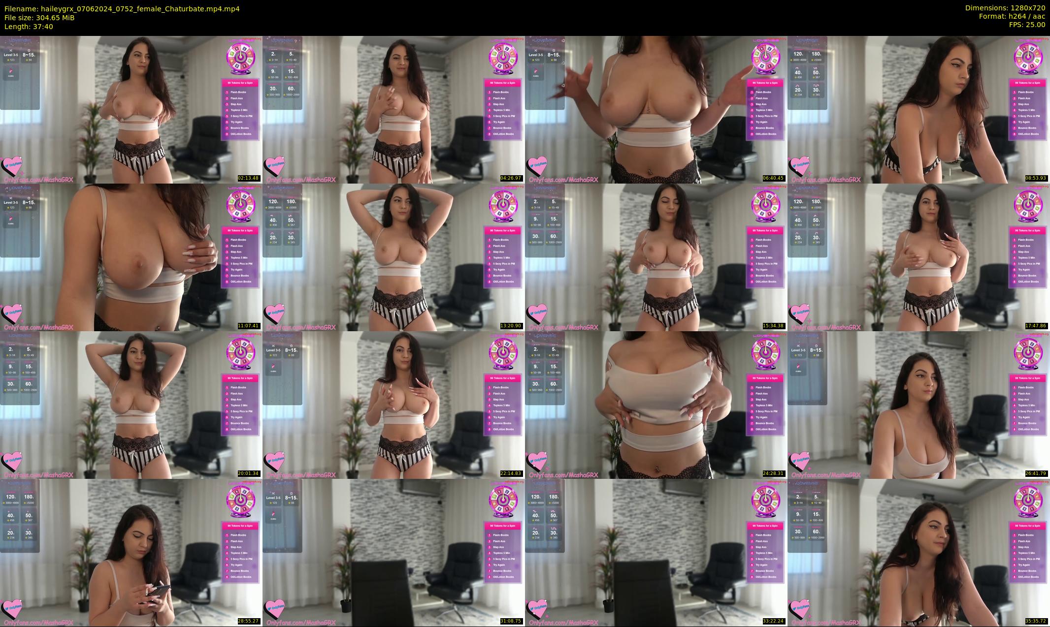 haileygrx — 38 minute Chaturbate female cam show recording, 720p, Jun 7, 2024