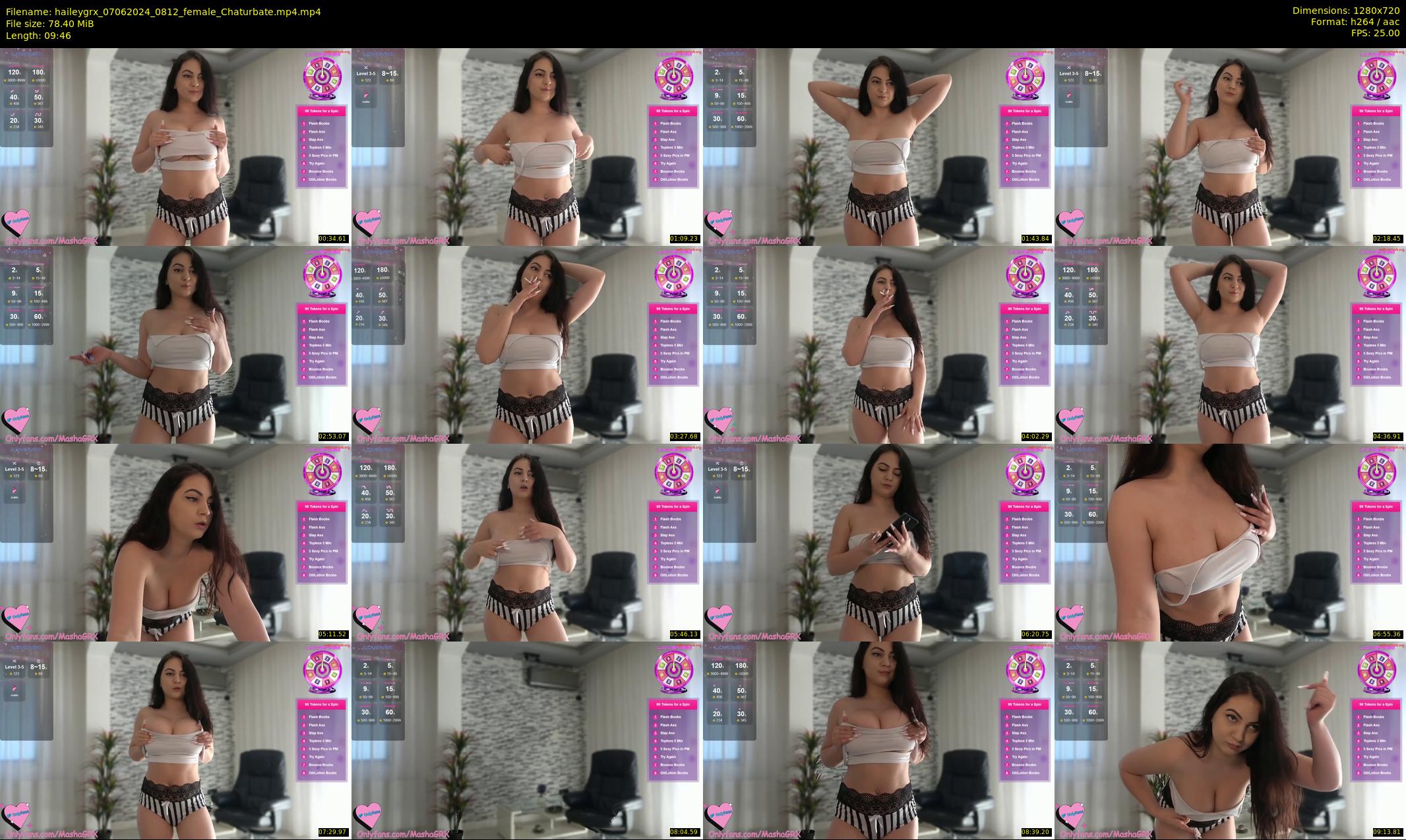 haileygrx — 10 minute Chaturbate female cam show recording, 720p, Jun 7, 2024