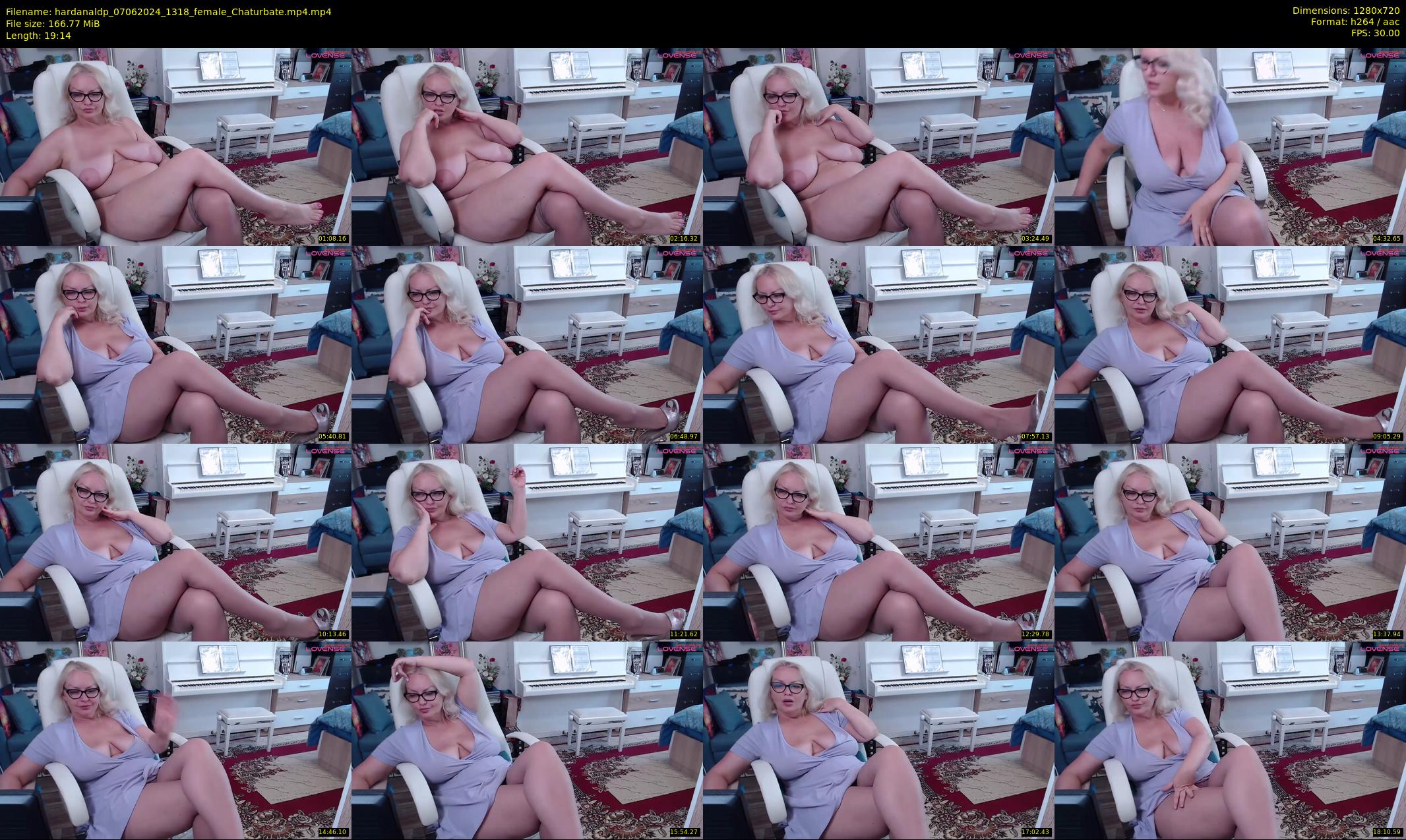 hardanaldp — 20 minute Chaturbate female cam show recording, 720p, Jun 7, 2024