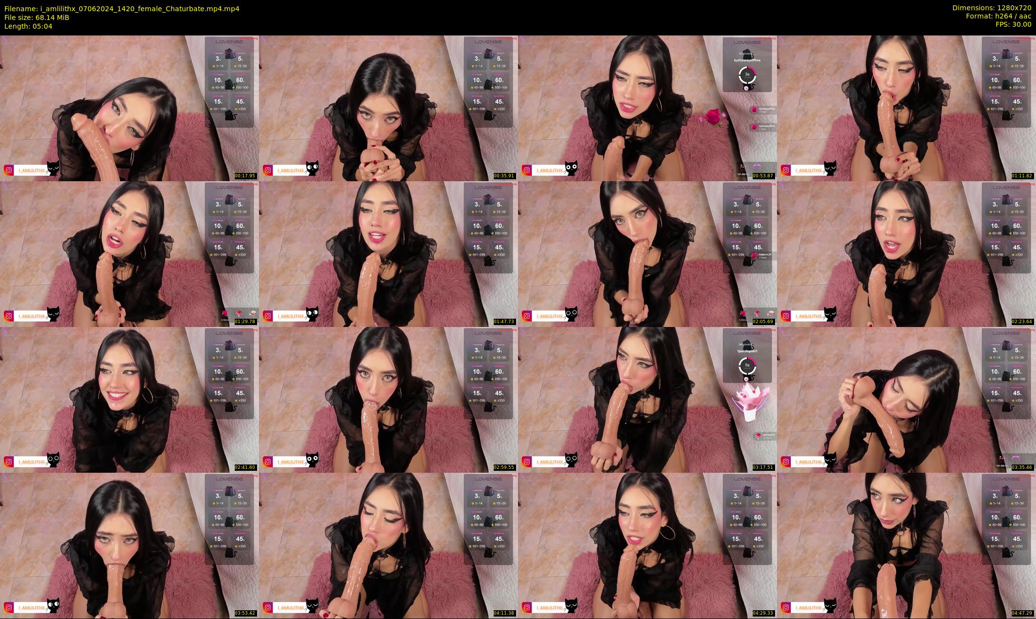 i_amlilithx — 6 minute Chaturbate female cam show recording, 720p, Jun 7, 2024