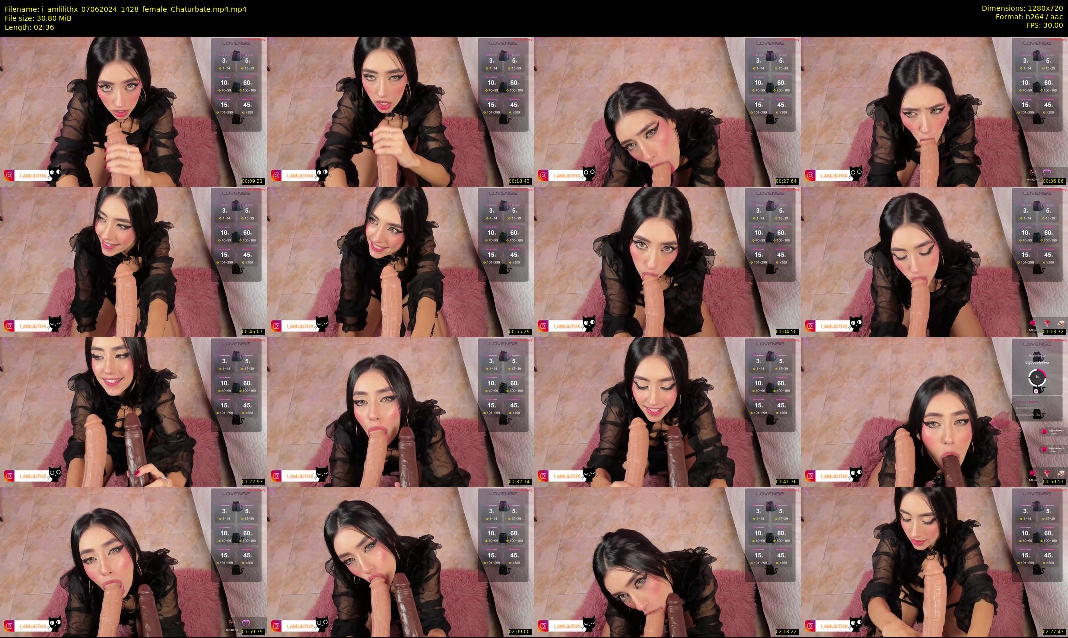 i_amlilithx — 3 minute Chaturbate female cam show recording, 720p, Jun 7, 2024