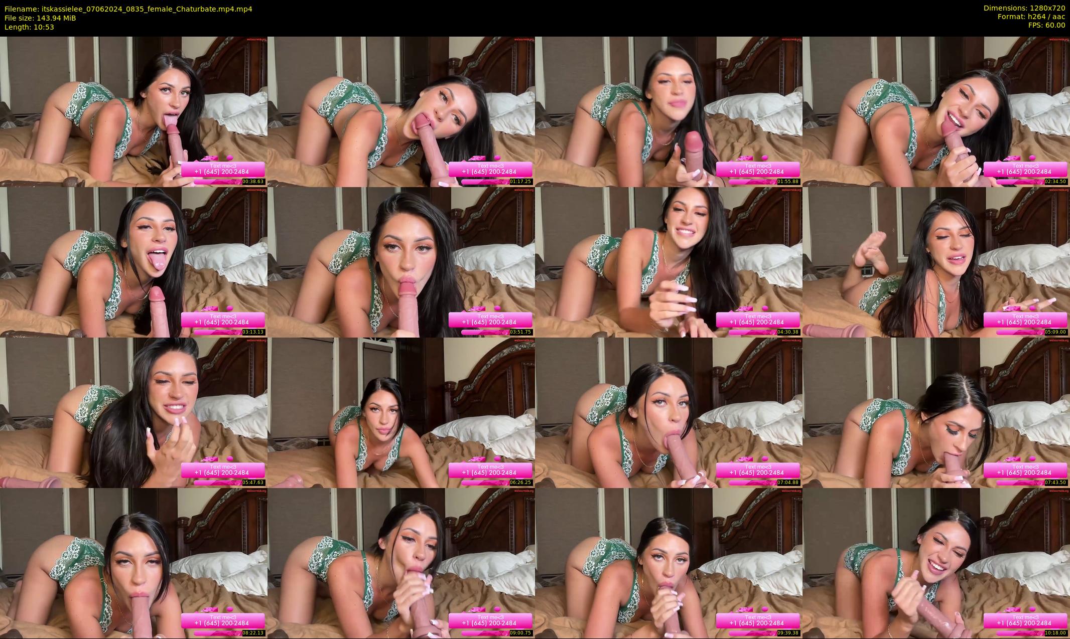 itskassielee — 11 minute Chaturbate couple cam show recording, 720p, Jun 7, 2024