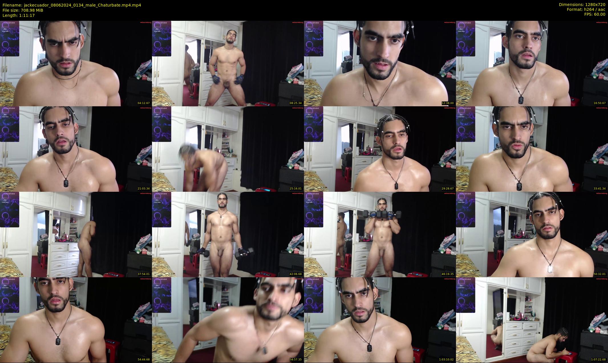 jackecuador — 72 minute Chaturbate male cam show recording, 720p, Jun 8, 2024