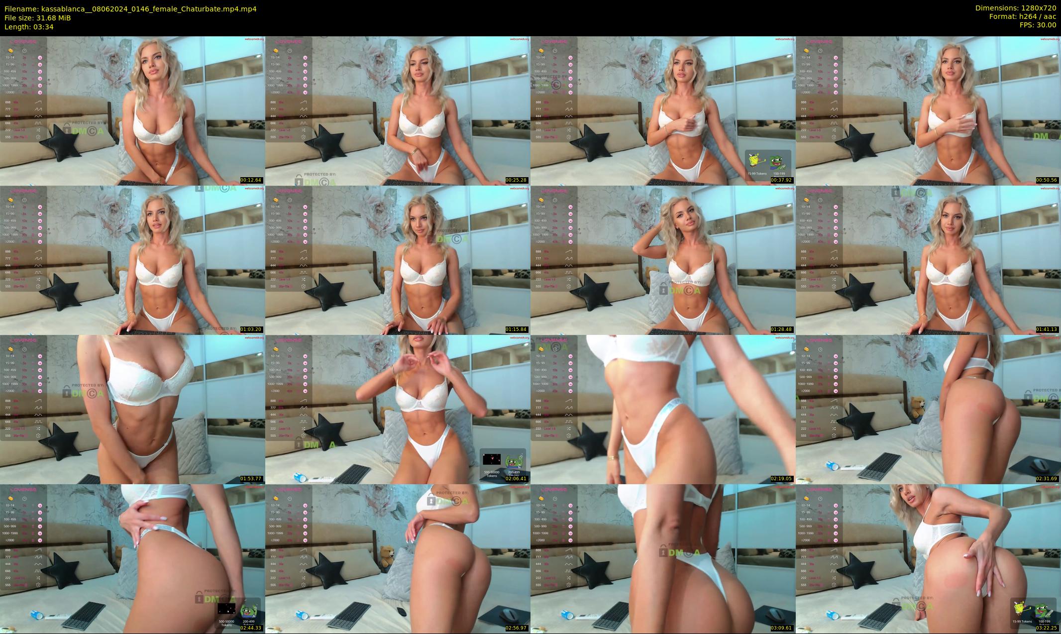 kassablanca_ — 4 minute Chaturbate female cam show recording, 720p, Jun 8, 2024