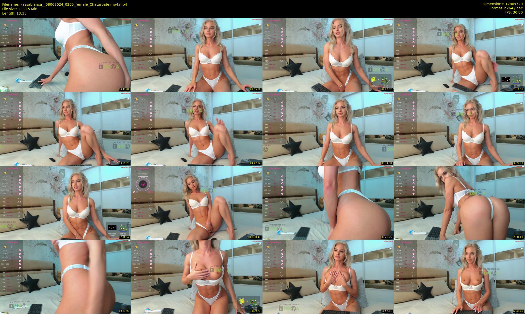 kassablanca_ — 14 minute Chaturbate female cam show recording, 720p, Jun 8, 2024