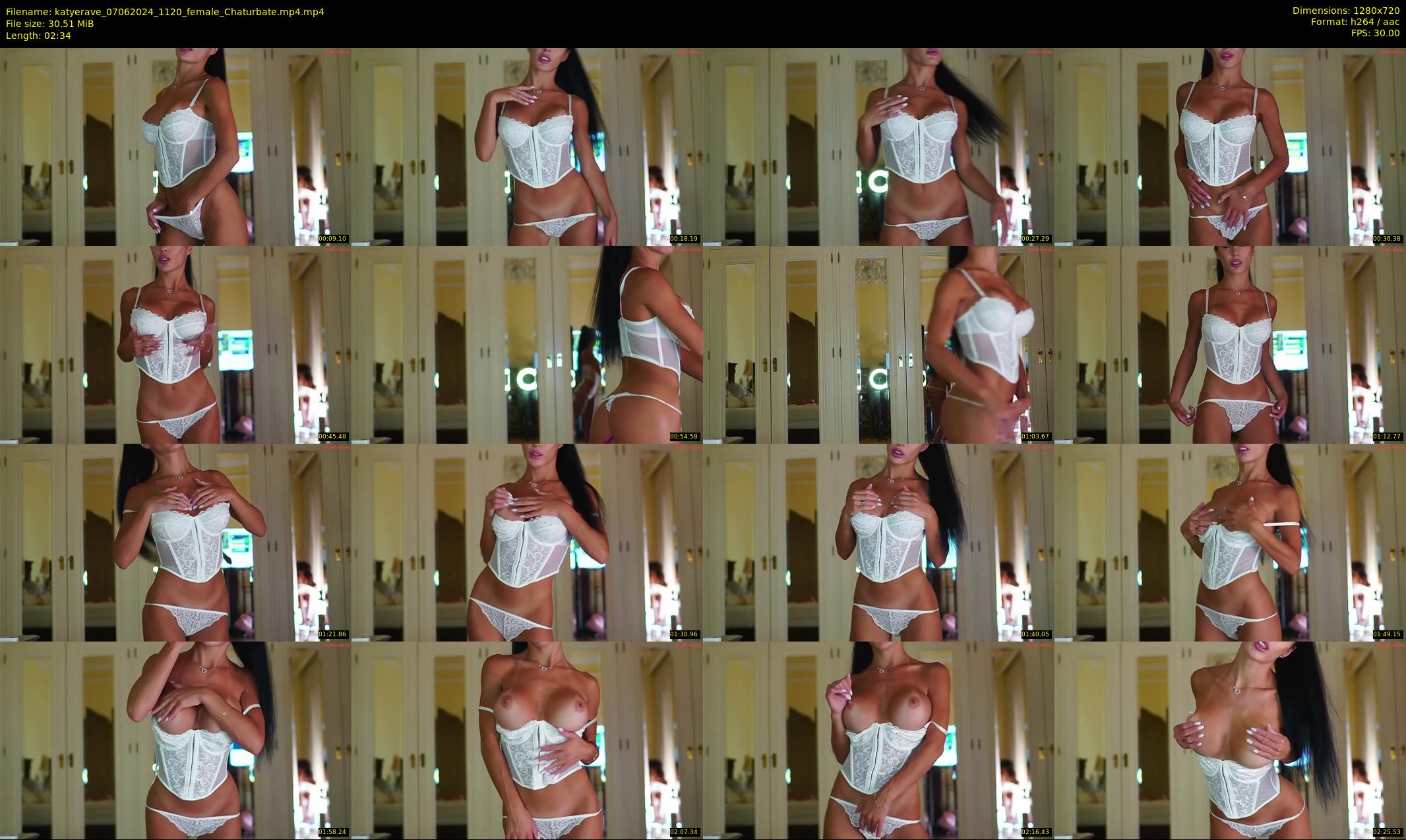 katyerave — 3 minute Chaturbate female cam show recording, 720p, Jun 7, 2024