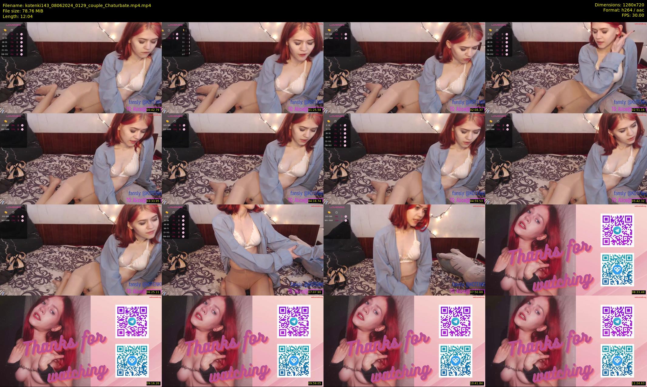 kotenki143 — 13 minute Chaturbate couple cam show recording, 720p, Jun 8, 2024