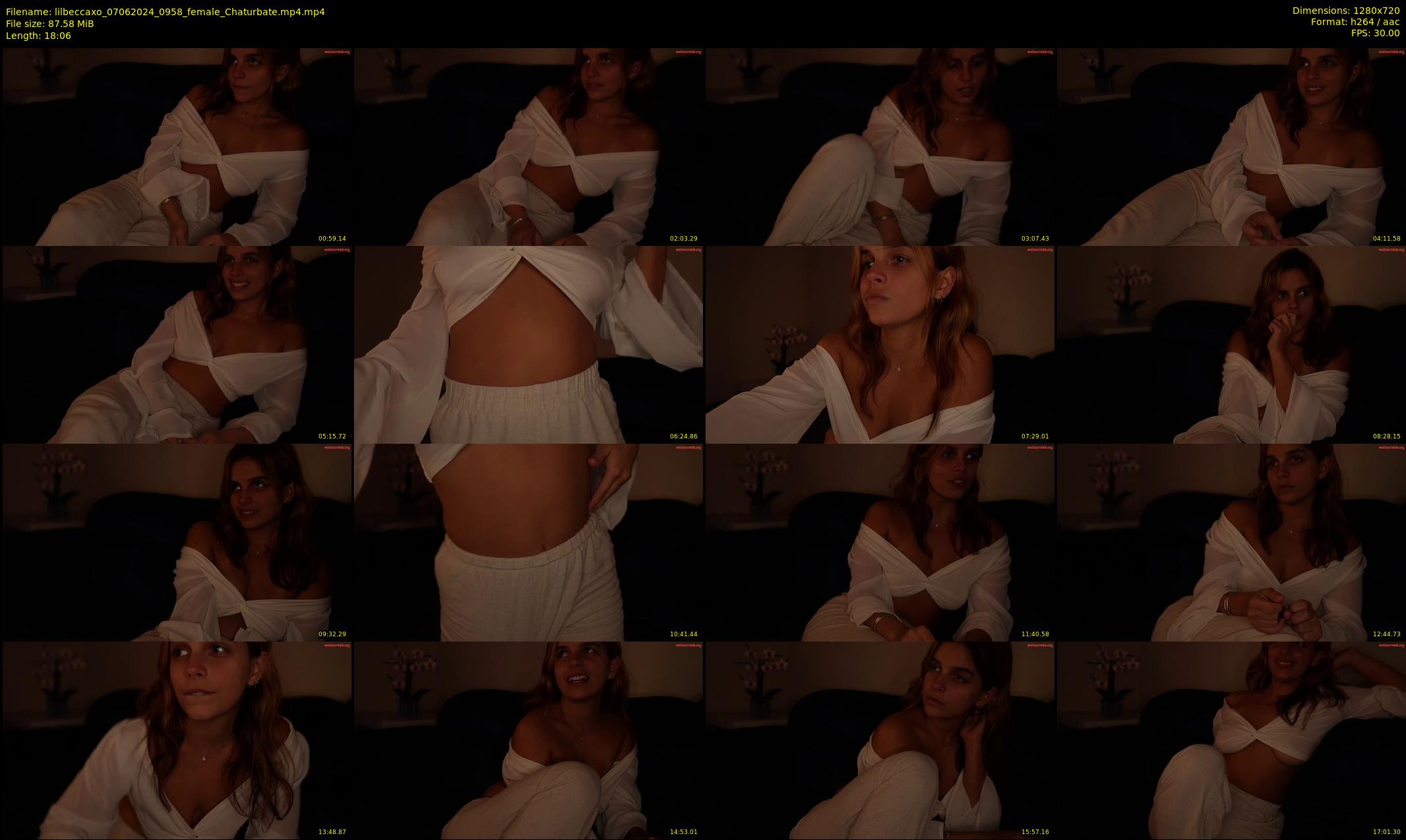 lilbeccaxo — 19 minute Chaturbate female cam show recording, 720p, Jun 7, 2024