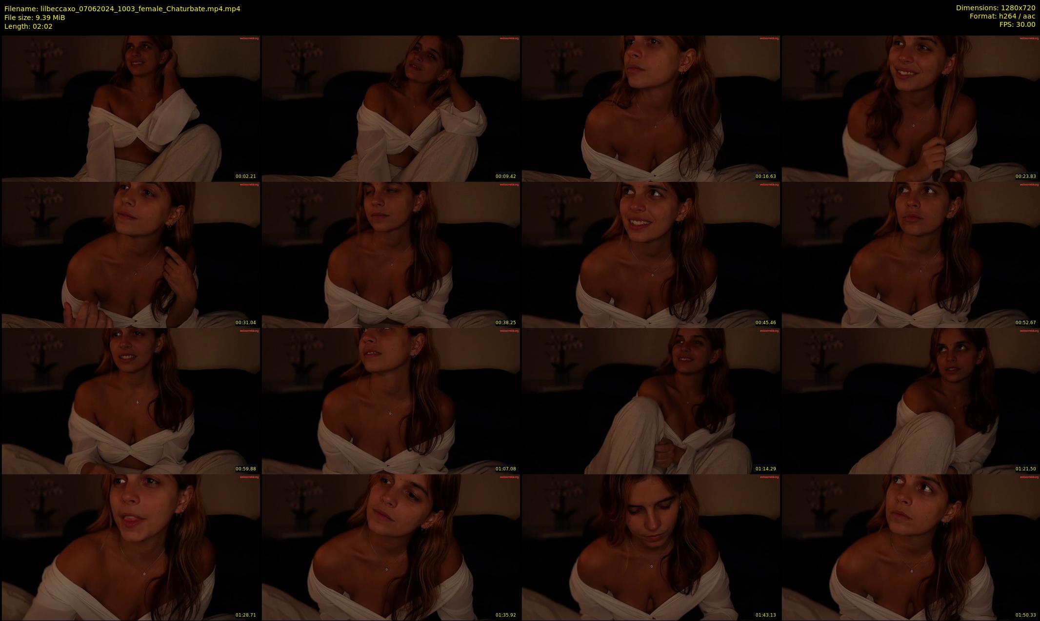 lilbeccaxo — 3 minute Chaturbate female cam show recording, 720p, Jun 7, 2024