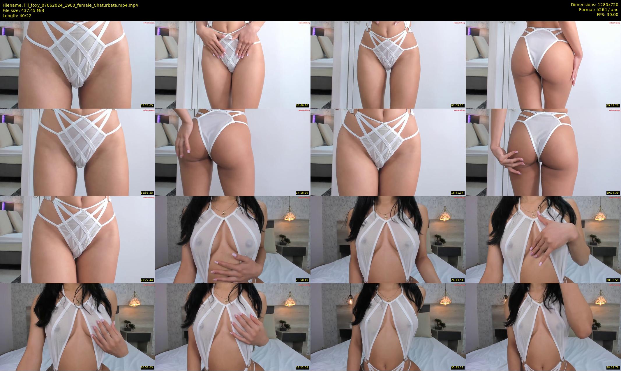 lili_foxy — 41 minute Chaturbate female cam show recording, 720p, Jun 7, 2024