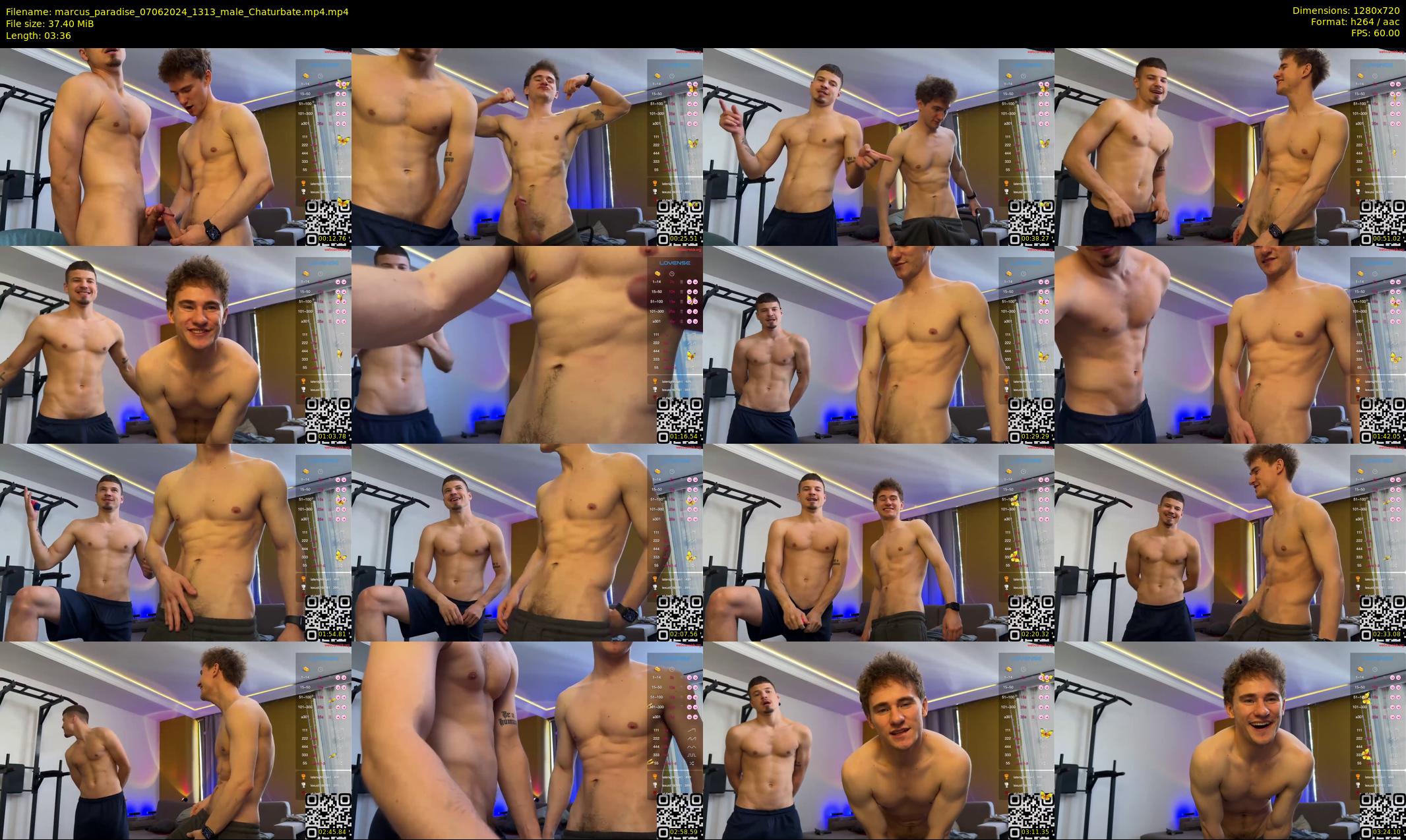 marcus_paradise — 4 minute Chaturbate male cam show recording, 720p, Jun 7, 2024