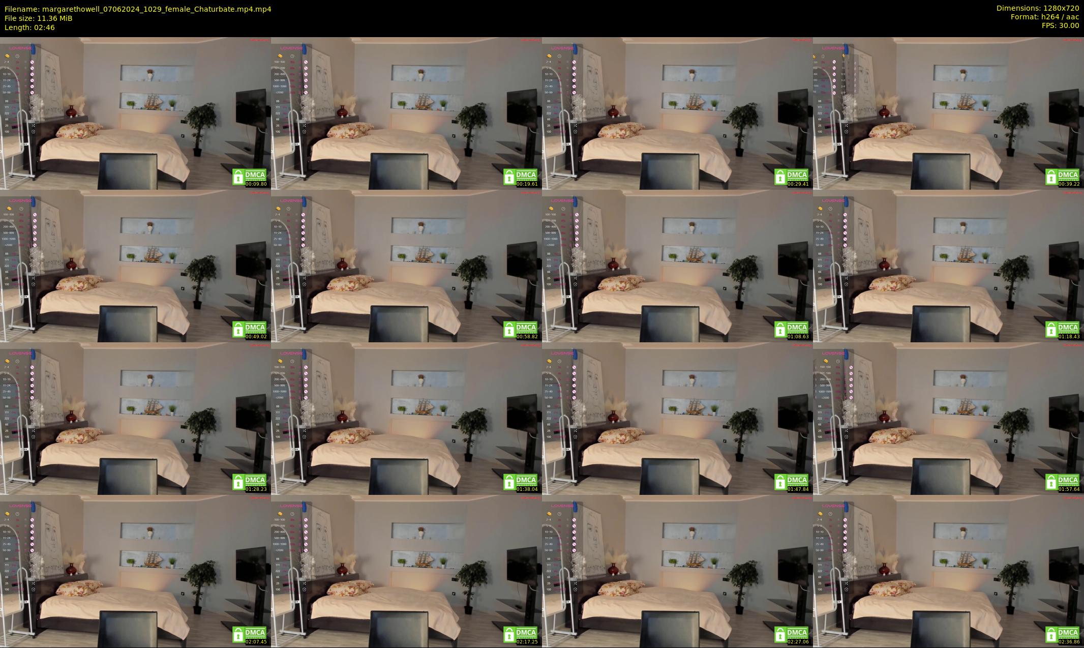 margarethowell — 3 minute Chaturbate female cam show recording, 720p, Jun 7, 2024
