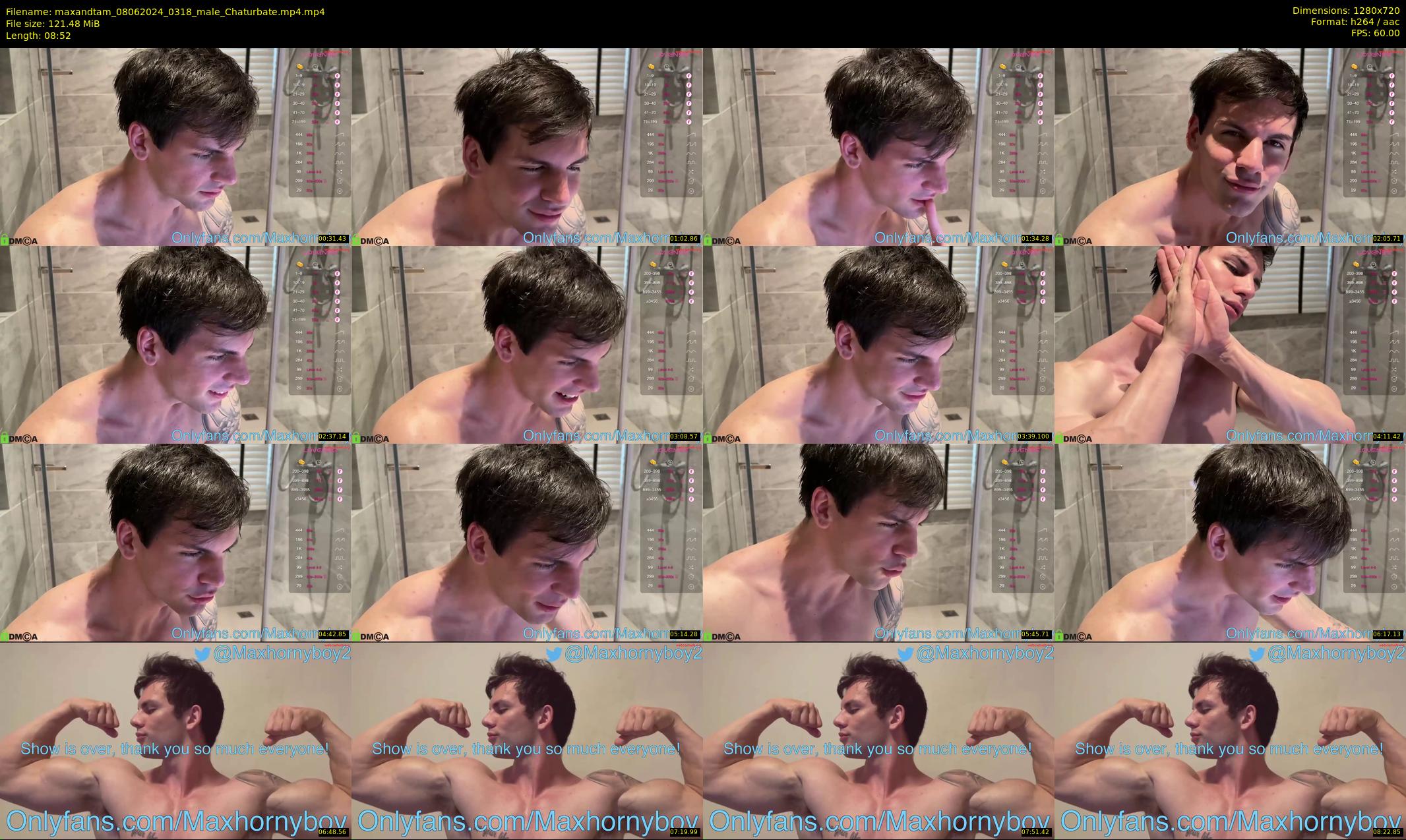 maxandtam — 9 minute Chaturbate couple cam show recording, 720p, Jun 8, 2024