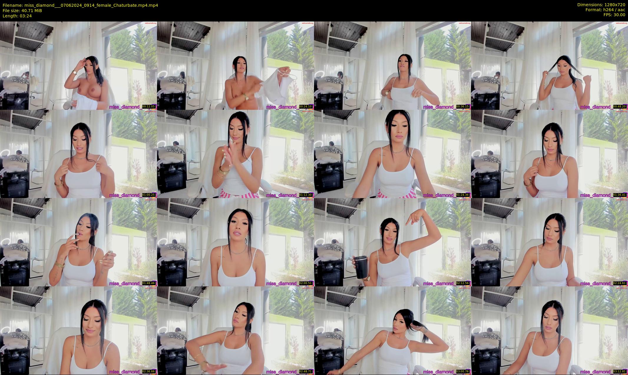 miss_diamond__ — 4 minute Chaturbate female cam show recording, 720p, Jun 7, 2024