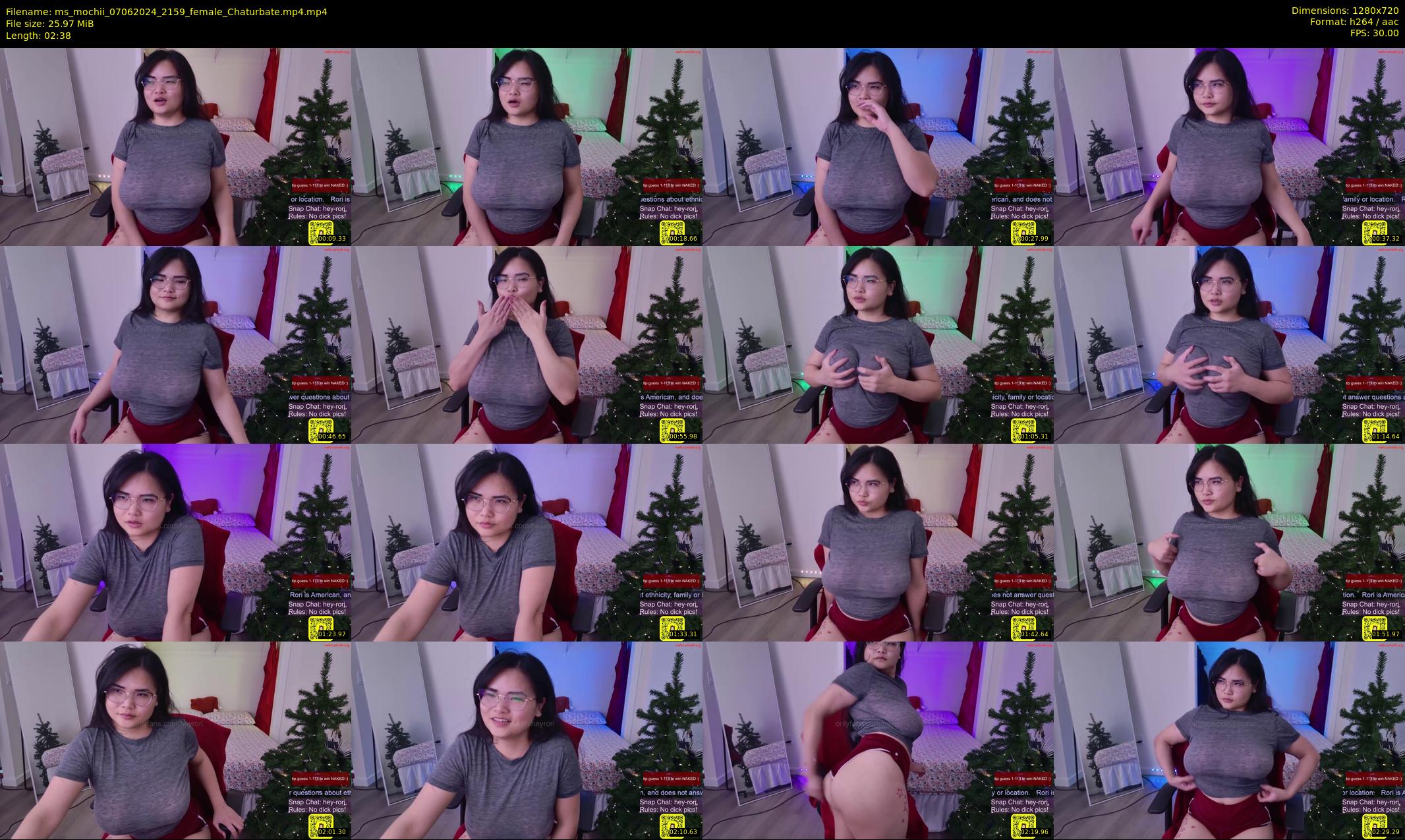ms_mochii — 3 minute Chaturbate female cam show recording, 720p, Jun 7, 2024