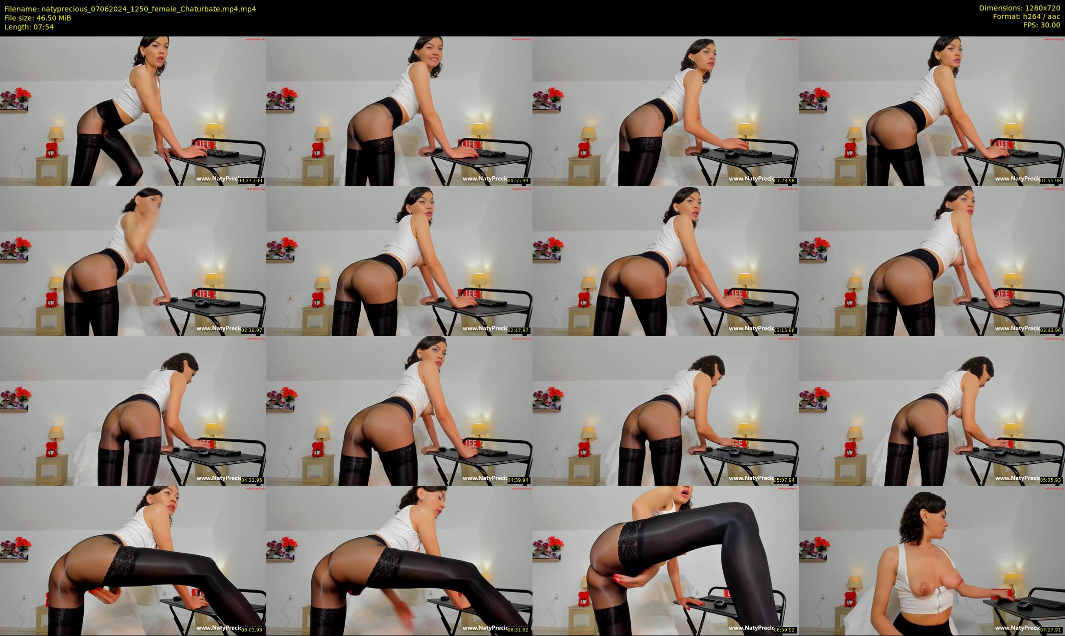 natyprecious — 8 minute Chaturbate female cam show recording, 720p, Jun 7, 2024