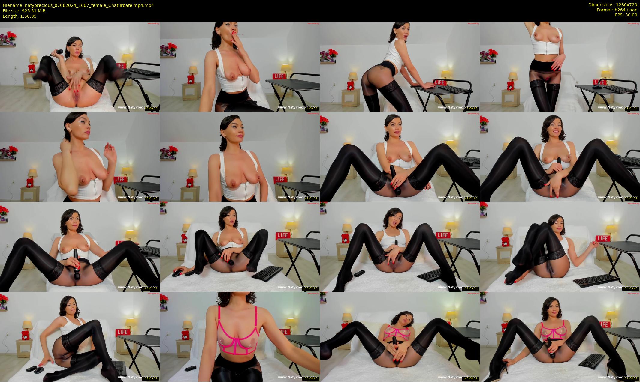 natyprecious — 119 minute Chaturbate female cam show recording, 720p, Jun 7, 2024