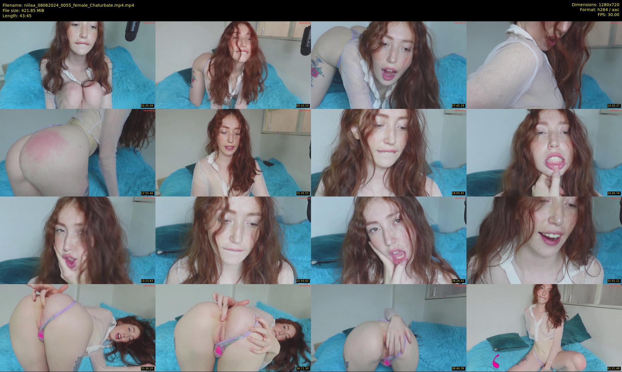 niilaa — 44 minute Chaturbate female cam show recording, 720p, Jun 8, 2024