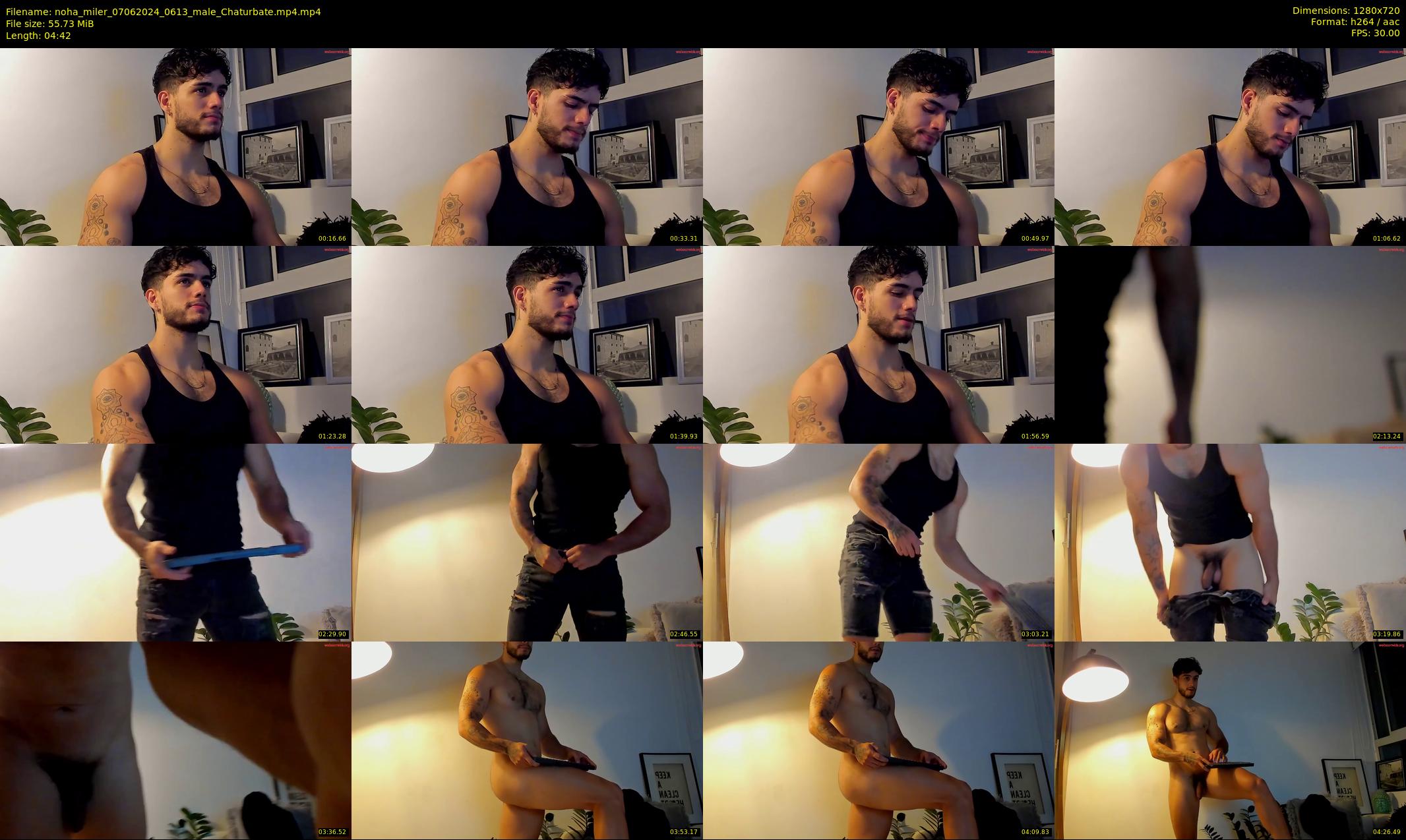 noha_miler — 5 minute Chaturbate male cam show recording, 720p, Jun 7, 2024