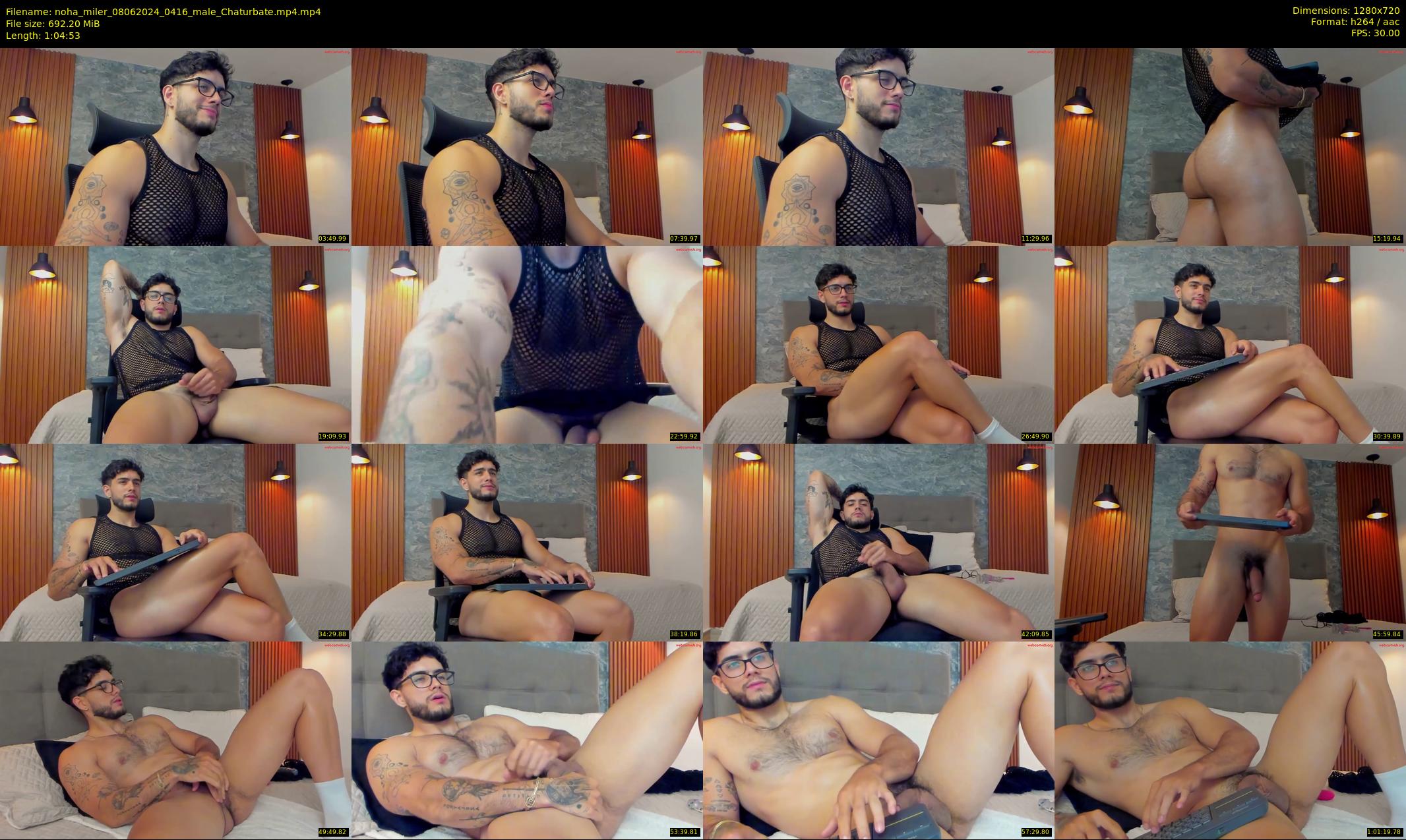 noha_miler — 65 minute Chaturbate male cam show recording, 720p, Jun 8, 2024