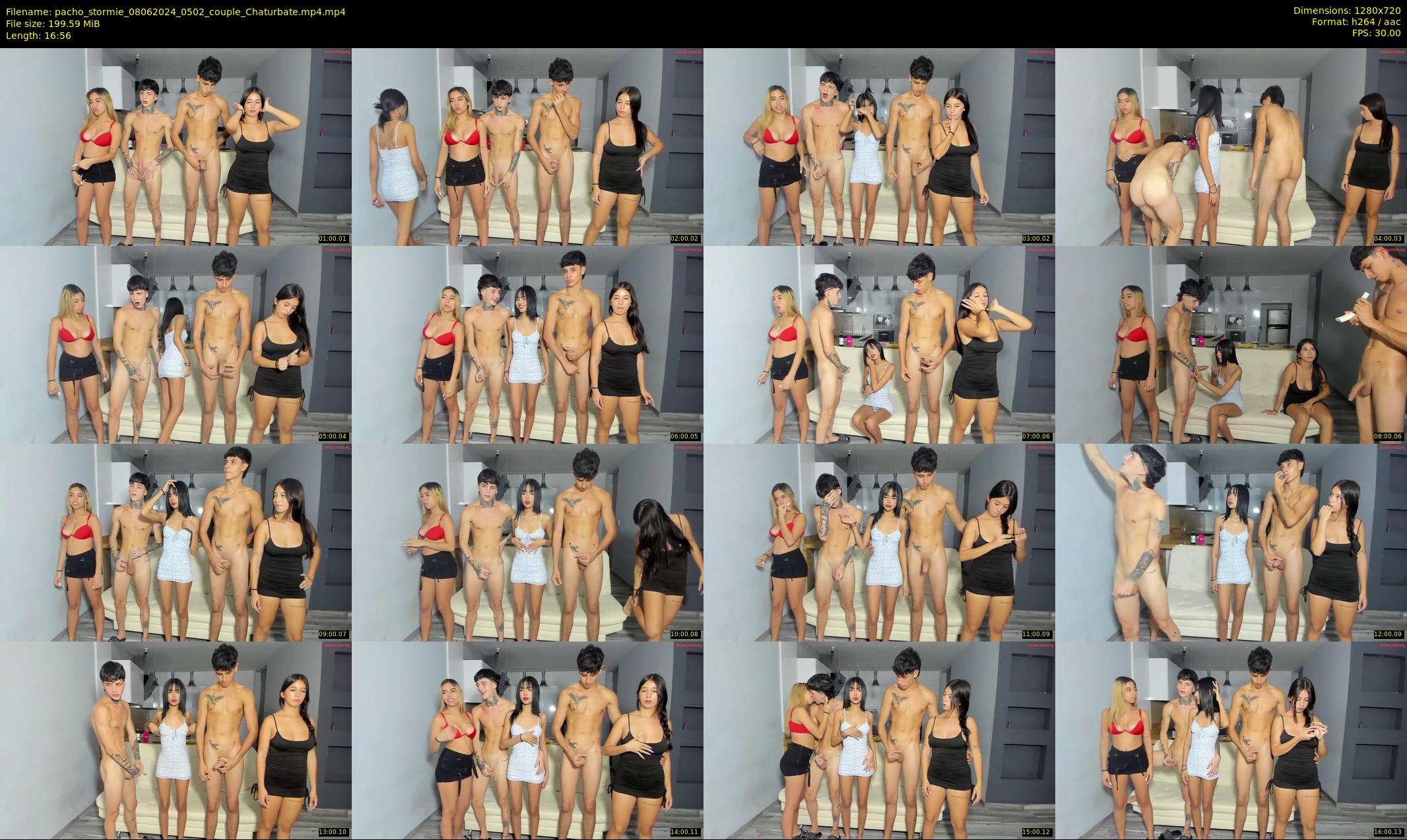 pacho_stormie — 17 minute Chaturbate couple cam show recording, 720p, Jun 8, 2024