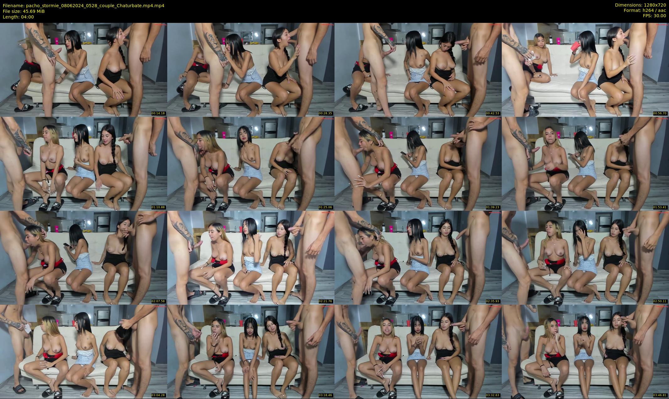 pacho_stormie — 4 minute Chaturbate couple cam show recording, 720p, Jun 8, 2024
