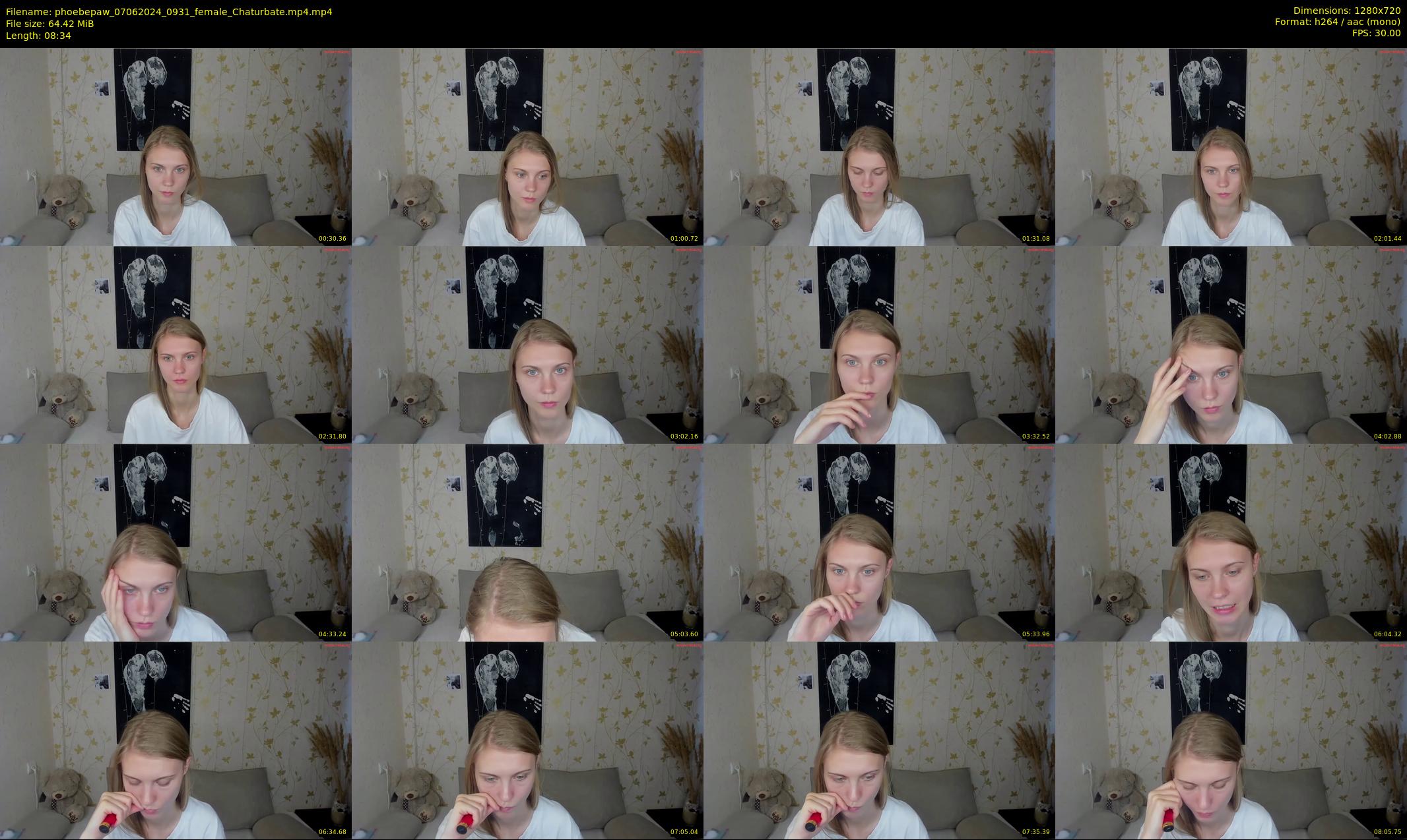 phoebepaw — 9 minute Chaturbate female cam show recording, 720p, Jun 7, 2024