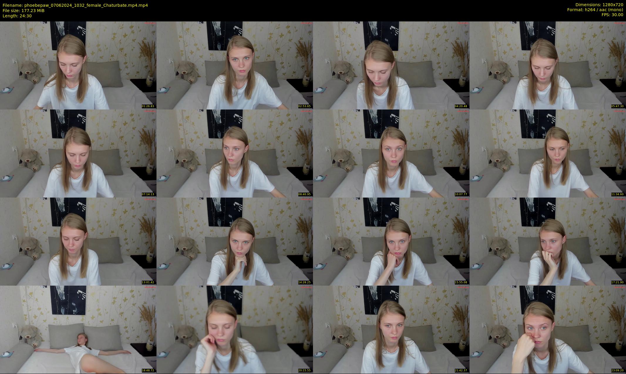 phoebepaw — 25 minute Chaturbate female cam show recording, 720p, Jun 7, 2024