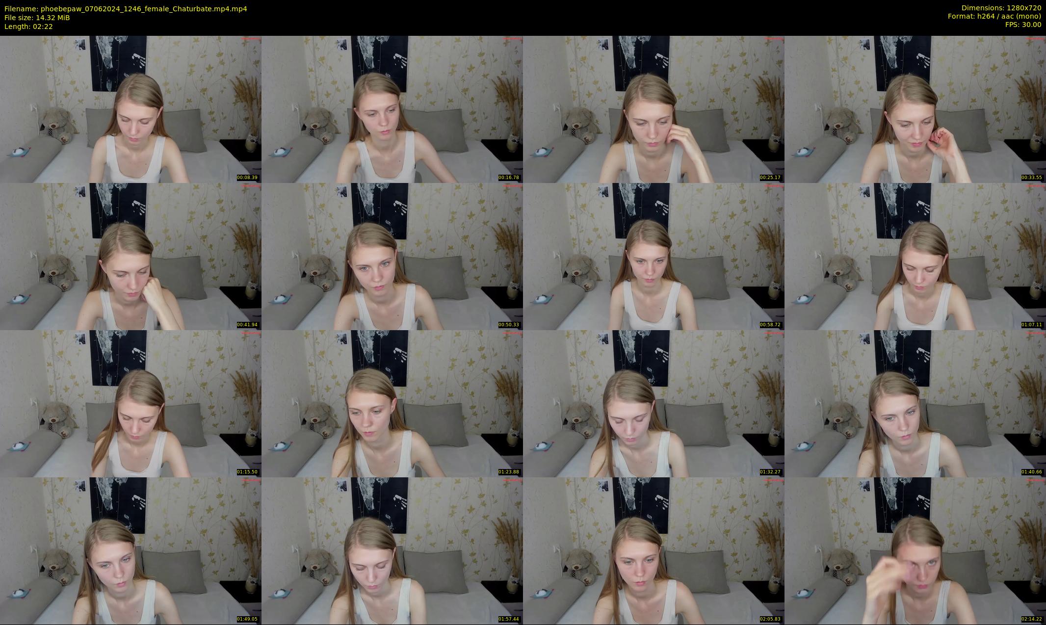 phoebepaw — 3 minute Chaturbate female cam show recording, 720p, Jun 7, 2024
