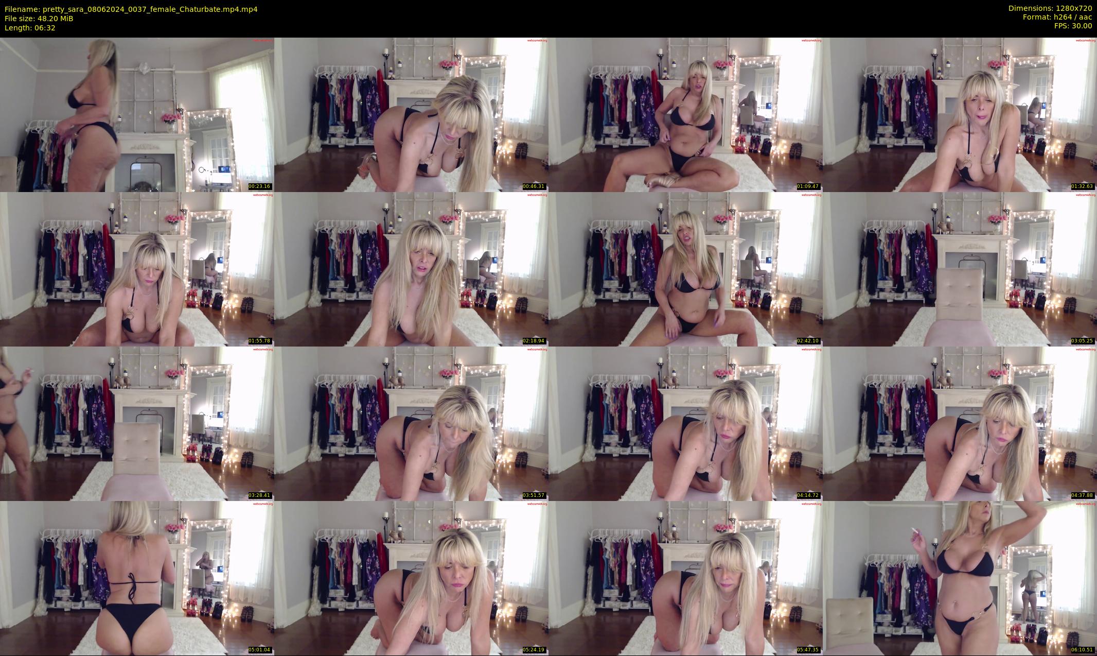 pretty_sara — 7 minute Chaturbate female cam show recording, 720p, Jun 8, 2024