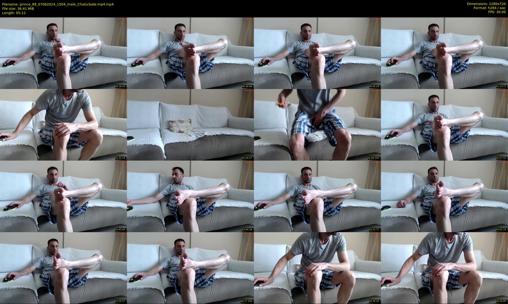 prince_89 — 6 minute Chaturbate male cam show recording, 720p, Jun 7, 2024