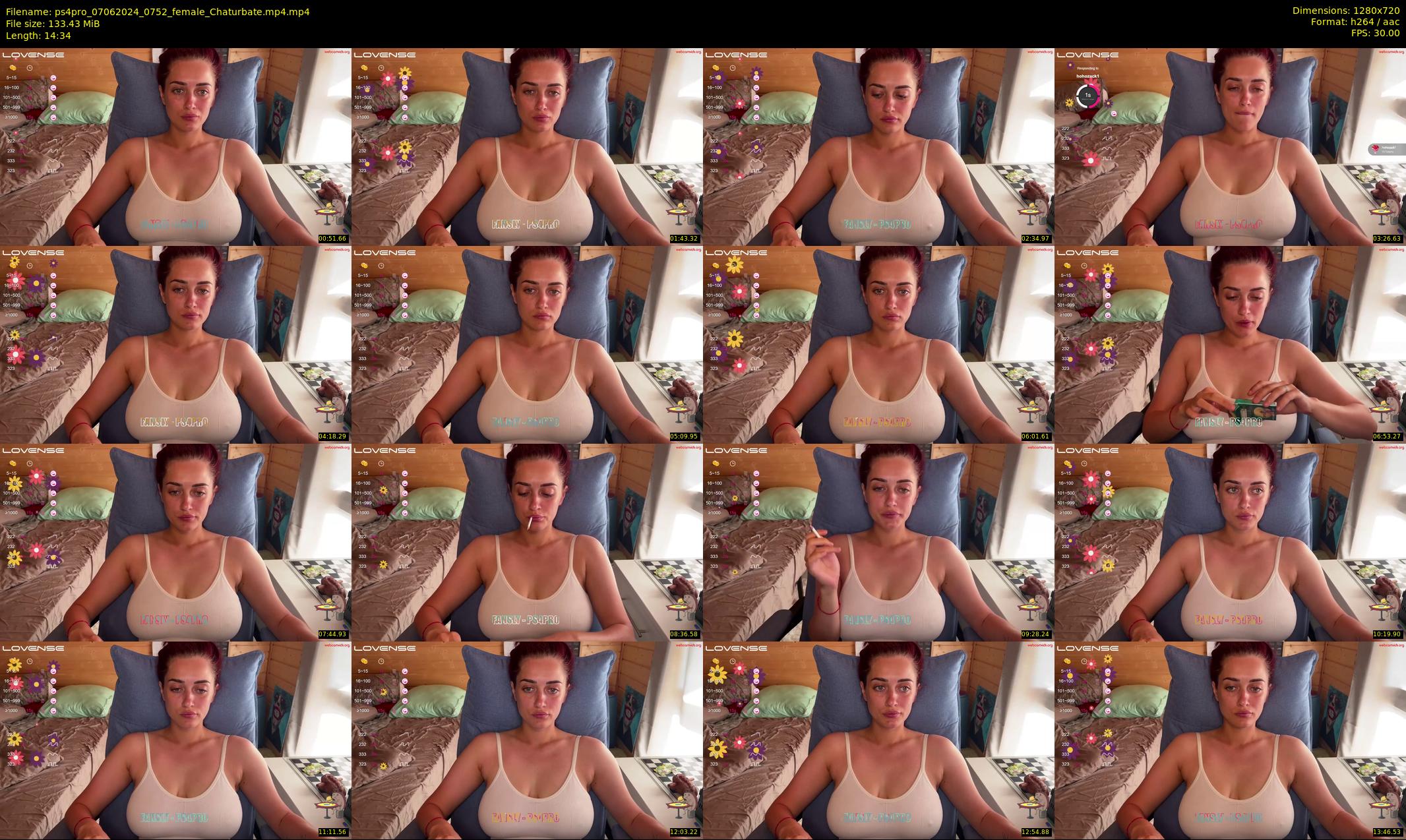 ps4pro — 15 minute Chaturbate female cam show recording, 720p, Jun 7, 2024