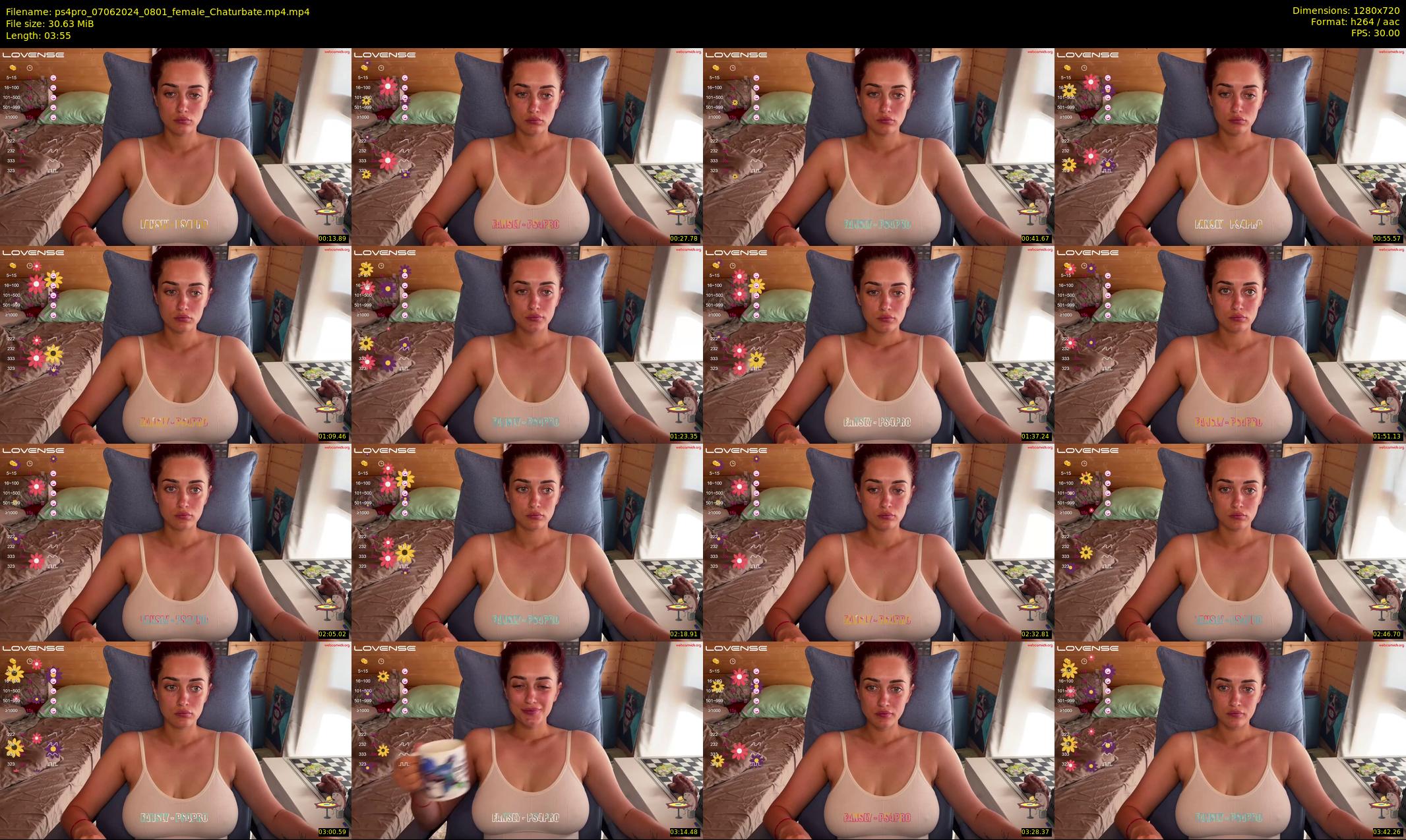ps4pro — 4 minute Chaturbate female cam show recording, 720p, Jun 7, 2024