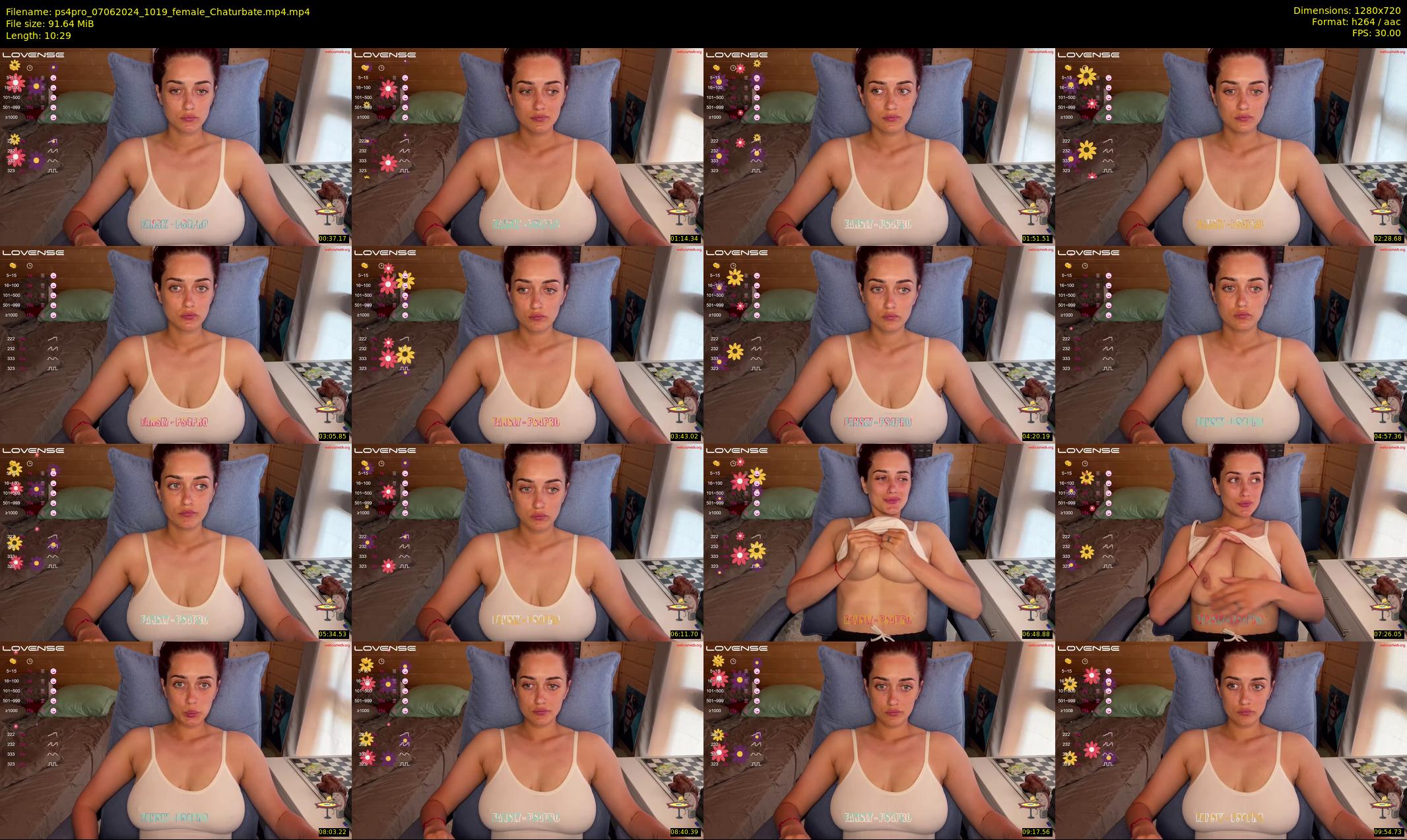 ps4pro — 11 minute Chaturbate female cam show recording, 720p, Jun 7, 2024