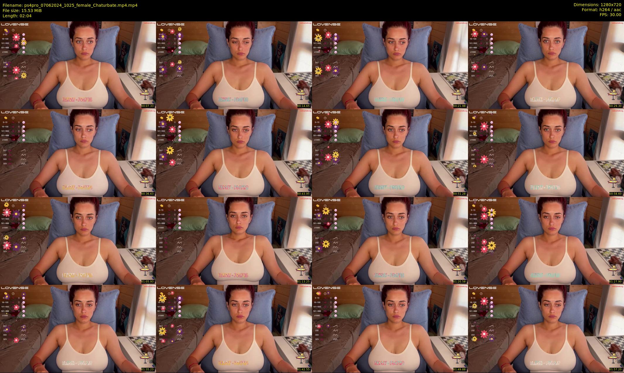 ps4pro — 3 minute Chaturbate female cam show recording, 720p, Jun 7, 2024